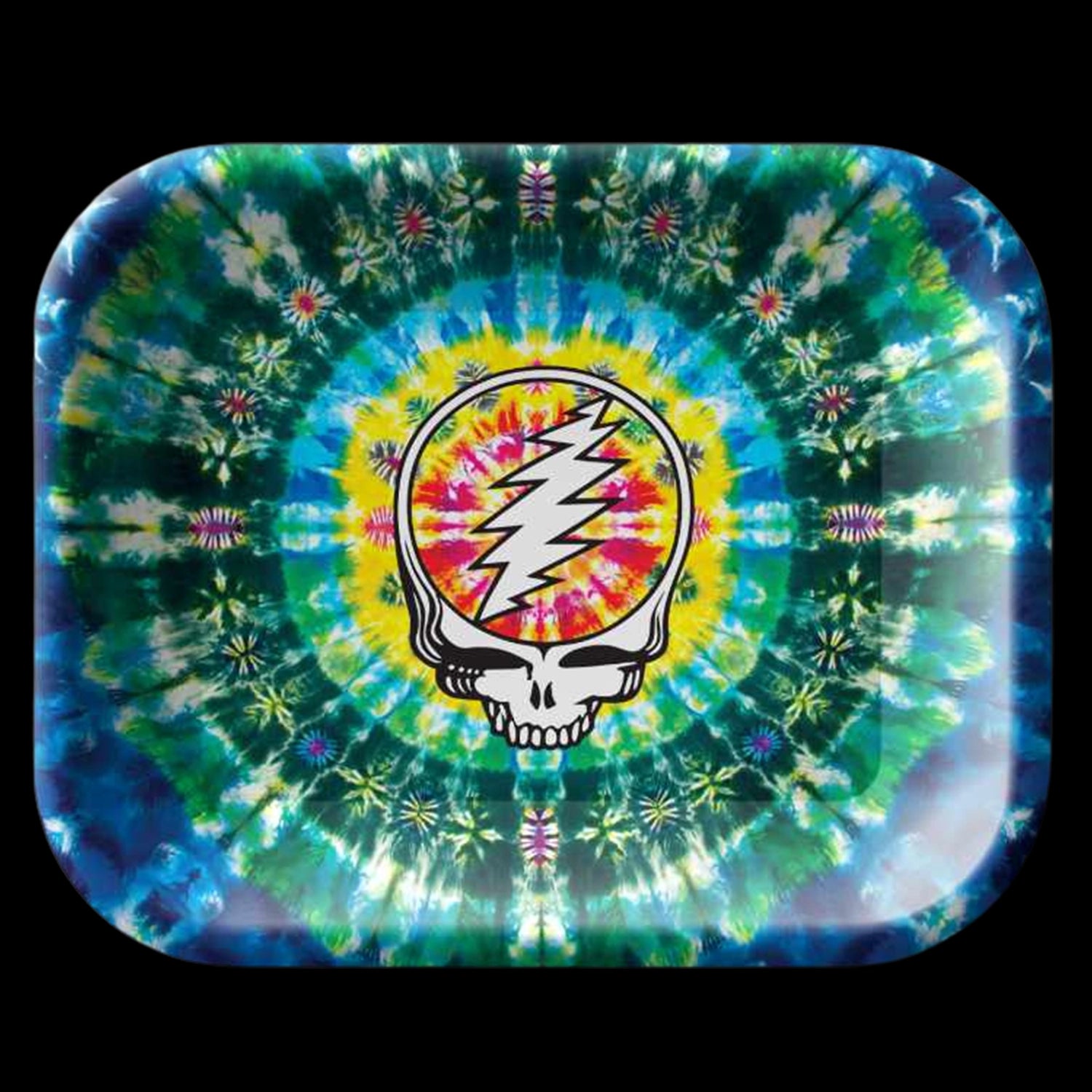 Blazy Susan Grateful Dead Metal Rolling Tray - Small