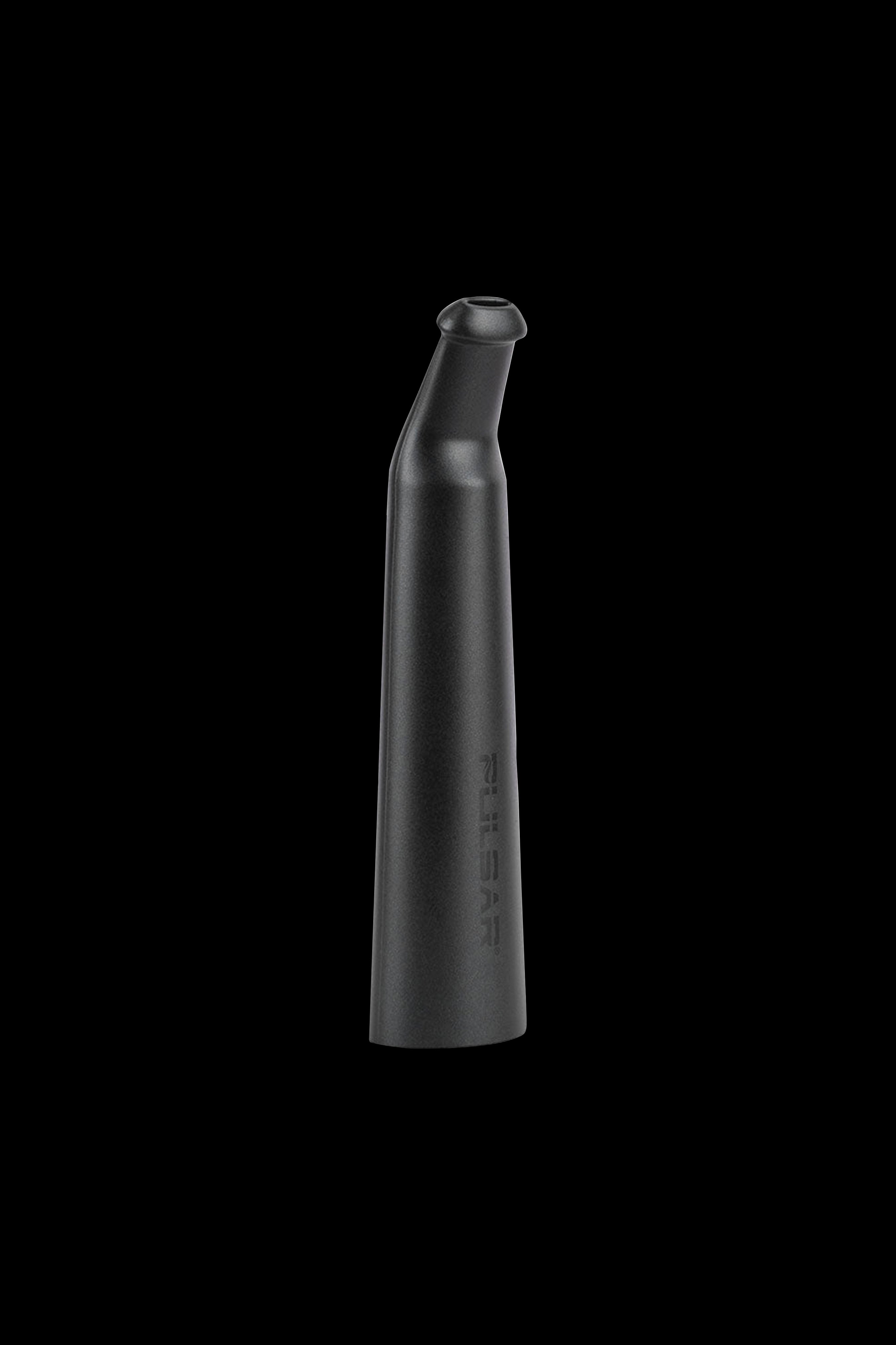 Black silicone nectar collector for cannabis concentrates.