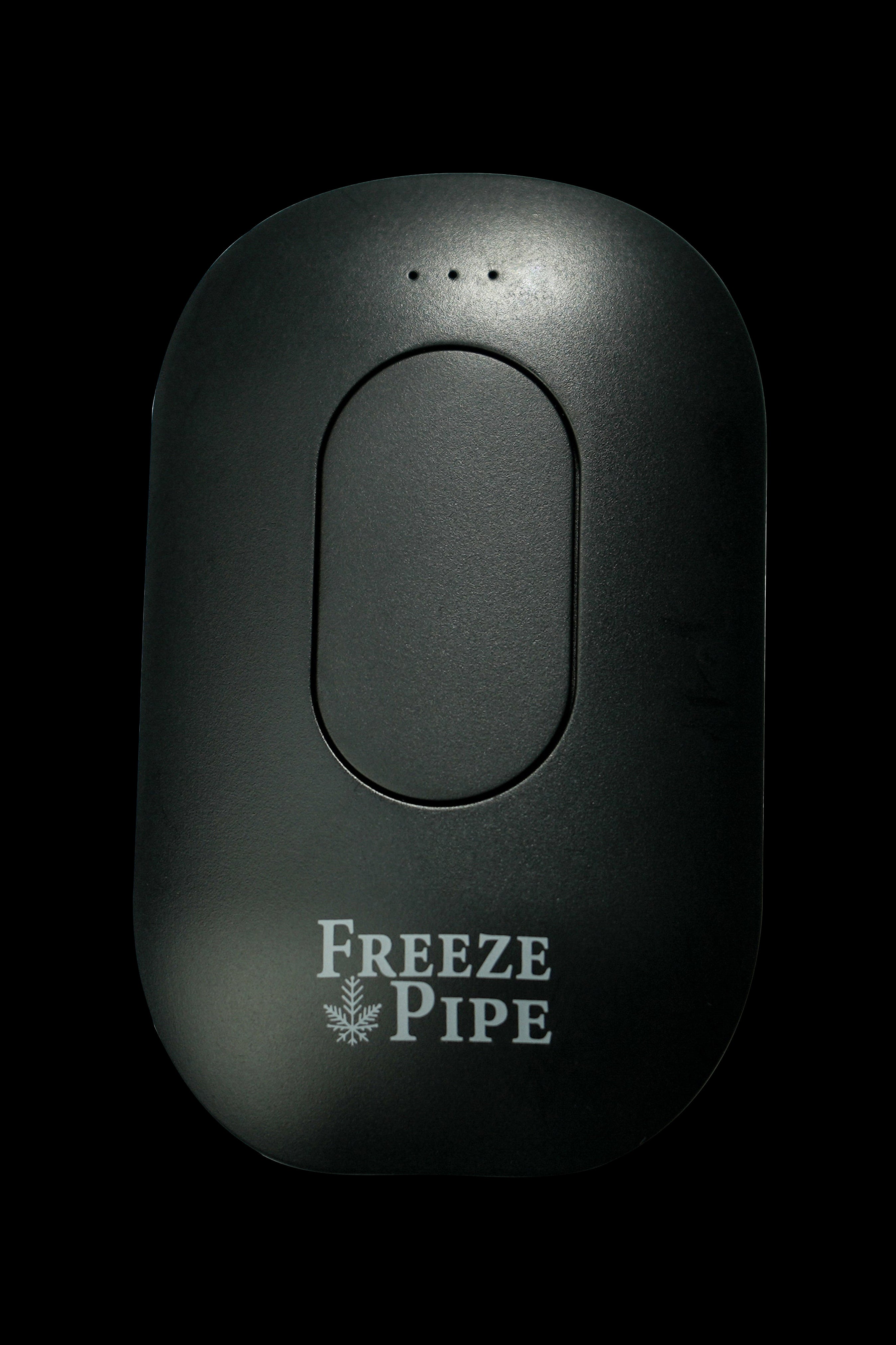 Black “Freeze Pipe” portable cooling device with a snowflake logo.
