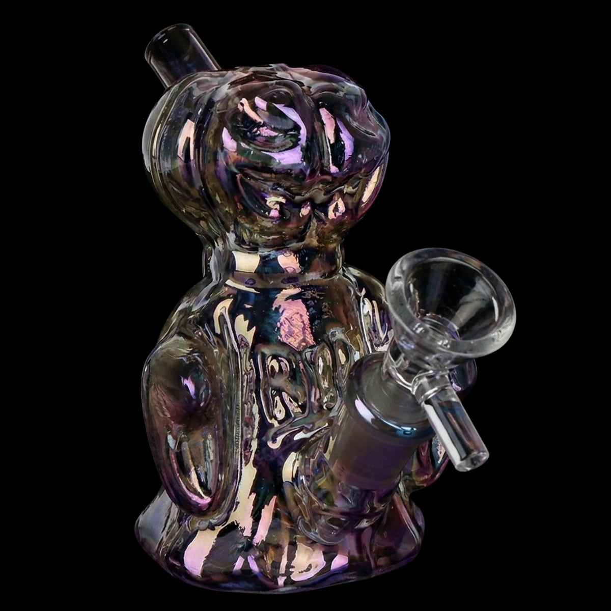 4CT BUNDLE - SeshGear Jack-O-Lantern Ghost Glass Bubbler - 4" / Assorted Colors