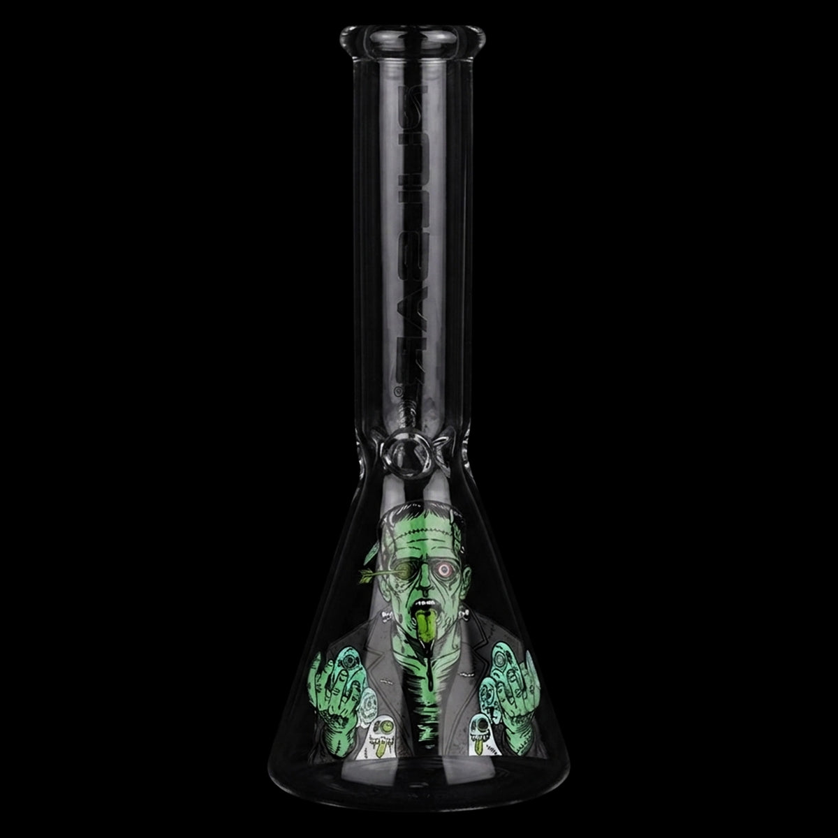 Pulsar FrankenGhoul Beaker Glass Bong - 9.75" / 14mm F