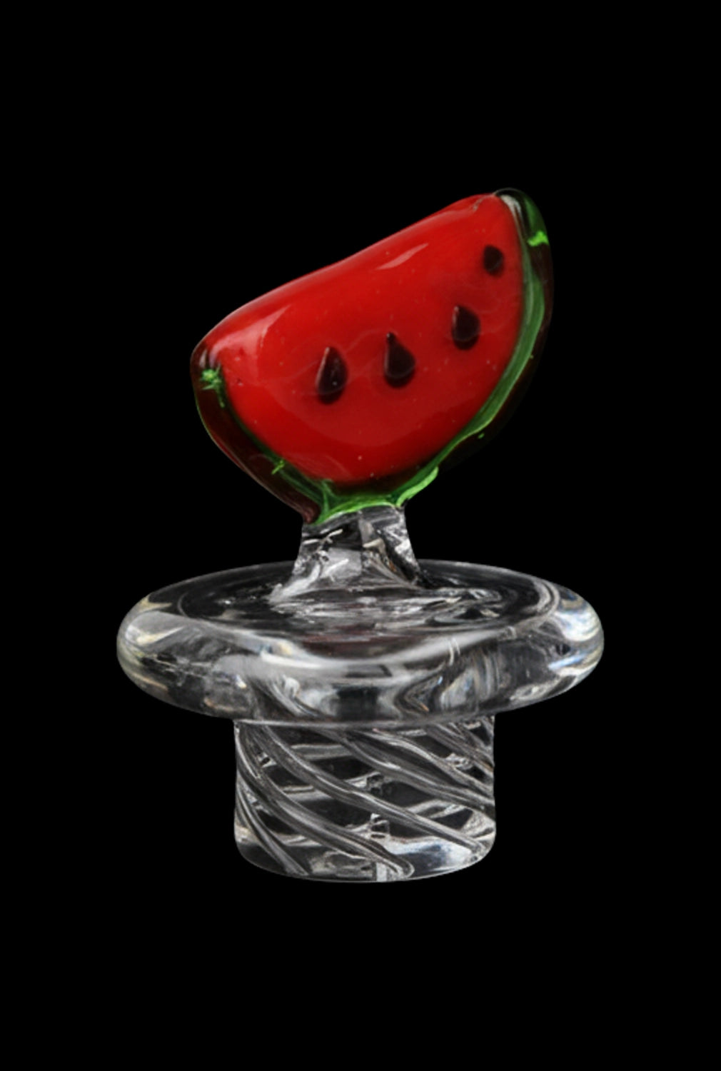 Pulsar Fruit Series Watermelon Zkittles Glow In The Dark Dab Rig Kit - 8" / 14mm F
