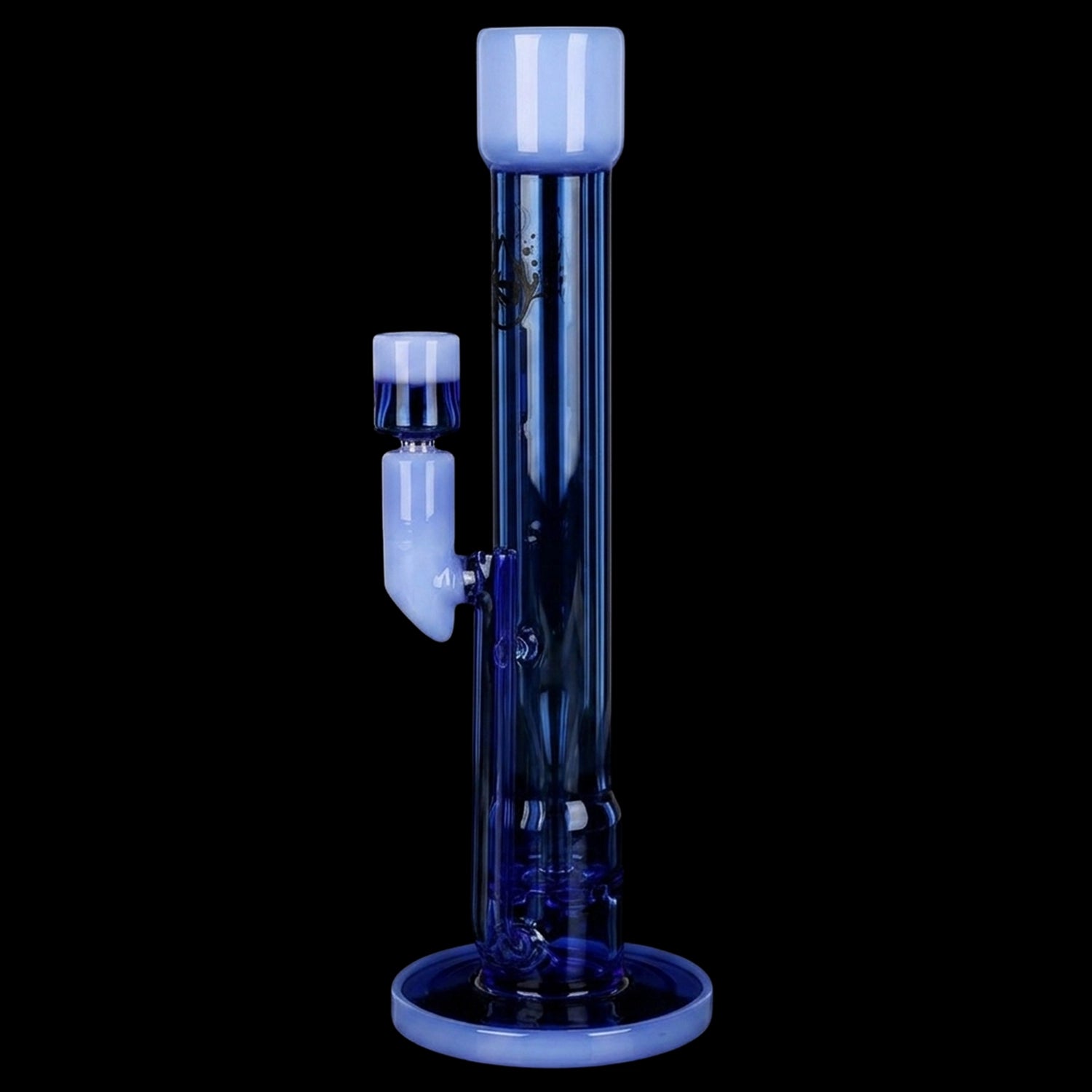 Pulsar Transporter Kicked Straight Tube Glass Water Pipe | 14" | 14mm F