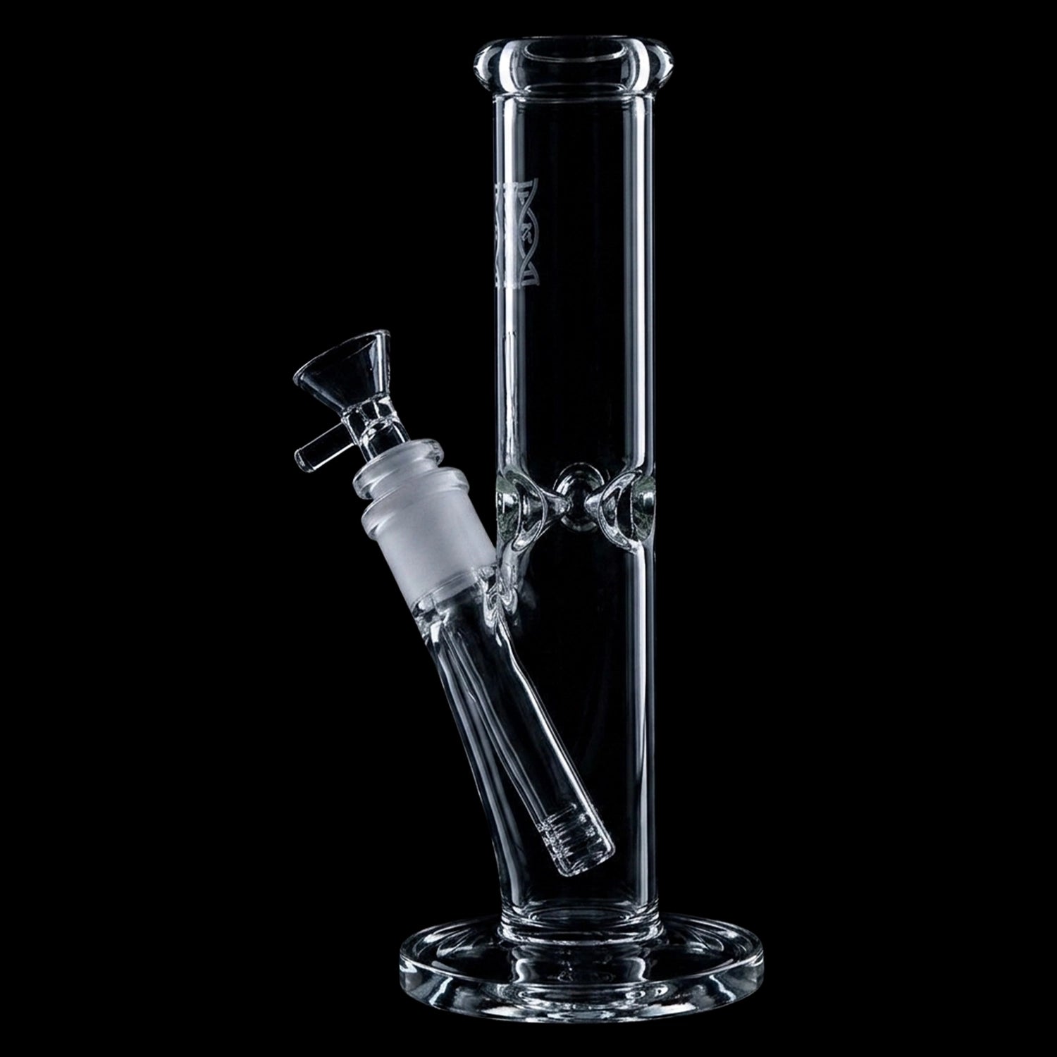 Pulsar CORE Straight Tube Glass Water Pipe - 9" / 14mm F