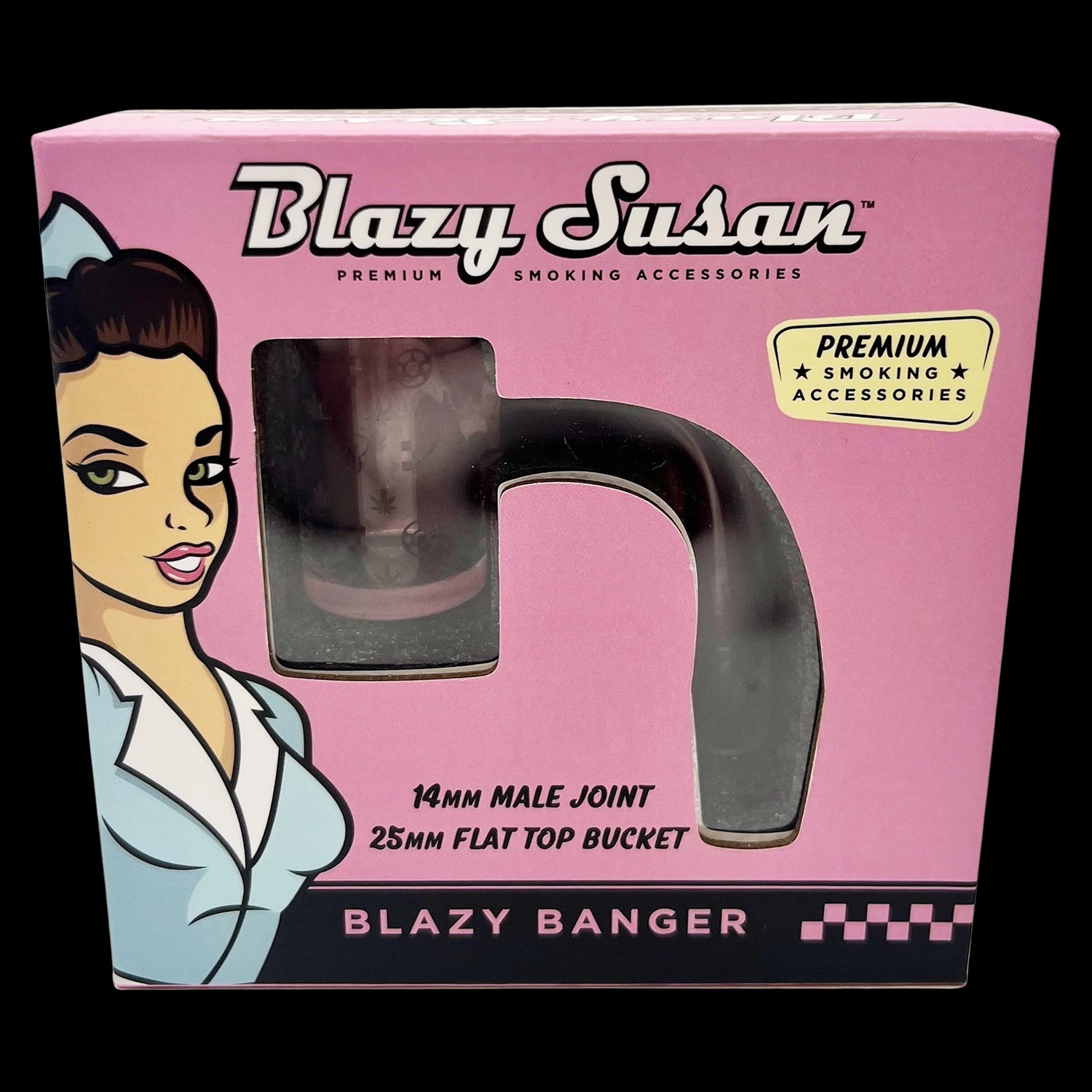 Blazy Susan Quartz Banger - 14mm - Male Joint