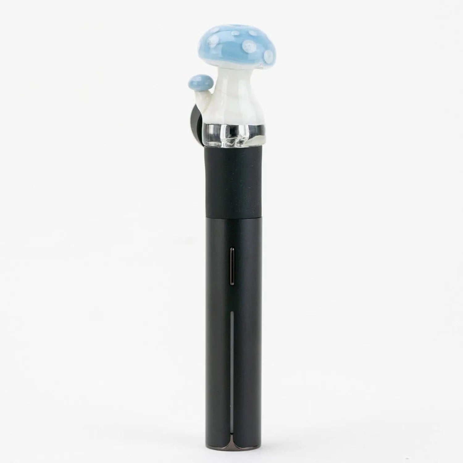 Empire Glassworks PuffCo Pivot Glass Mouthpiece - Blue Mushroom