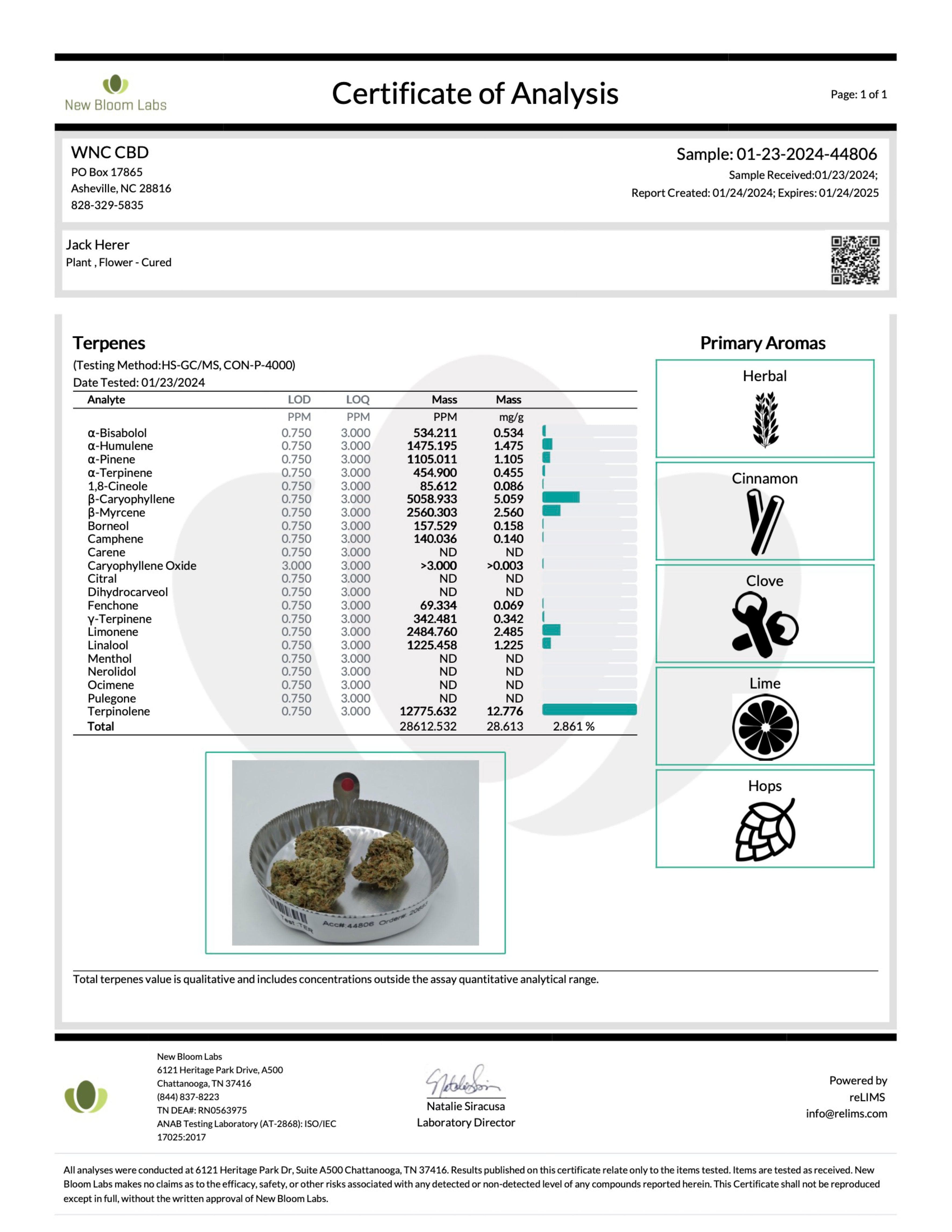WNC CBD High THCA Indoor Living Soil Flower | 3.5g