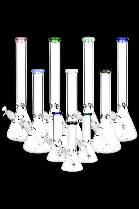 Smoke Cartel Classic Glass Beaker Light Bong