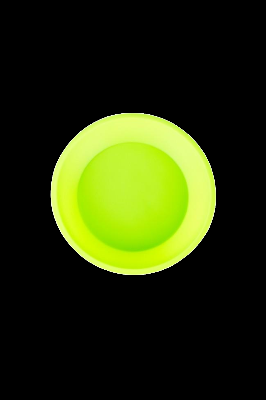 Green concentric circles, cannabis accessory icon.