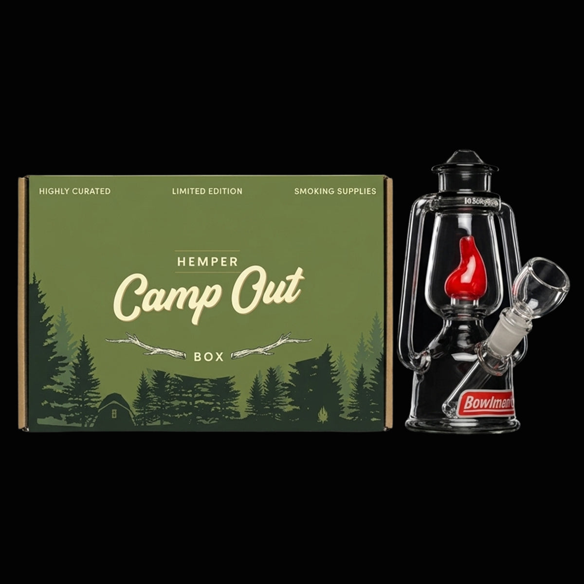 Hemper Bowlman Lantern Glass Bong
