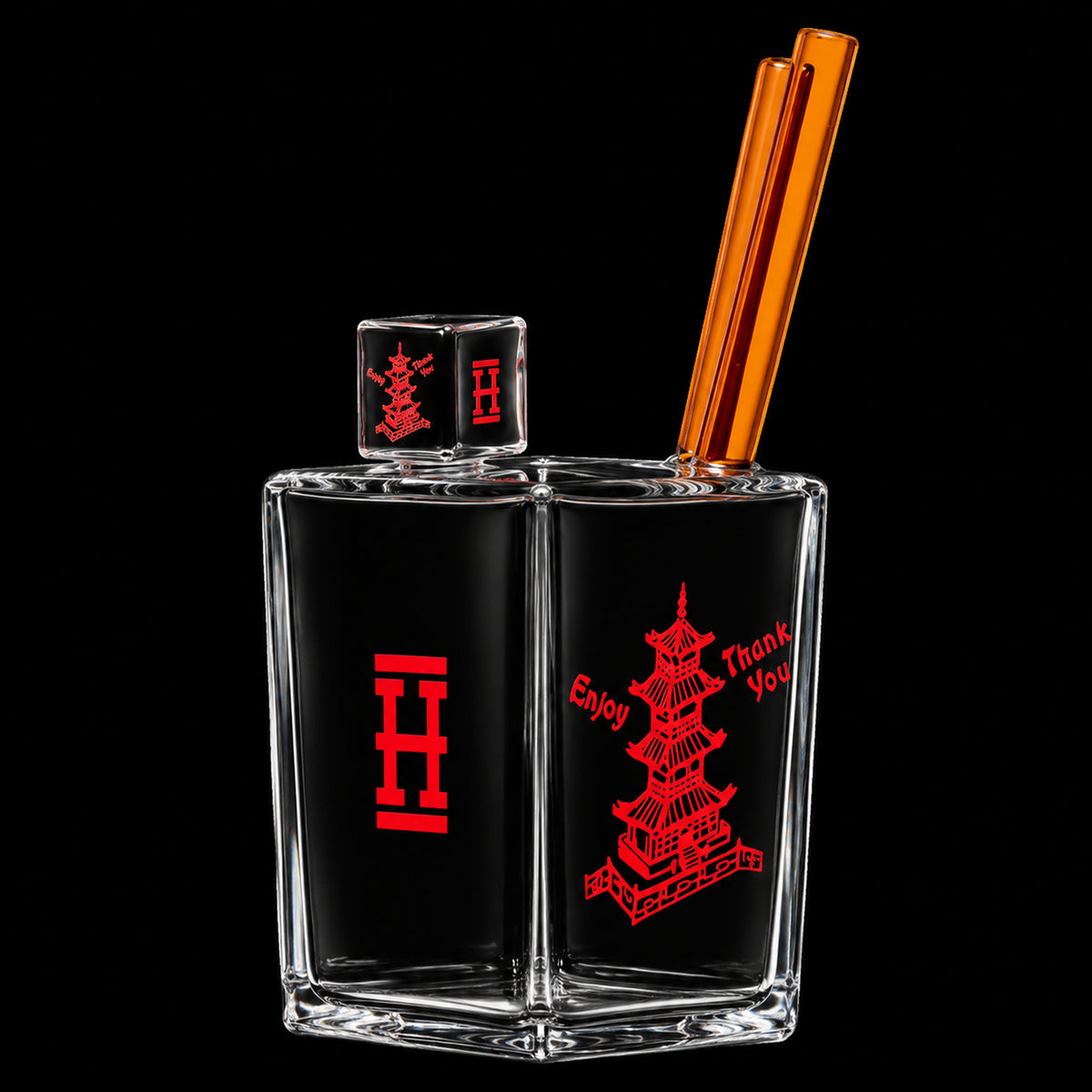 Hemper Chinese Takeout Glass Bong