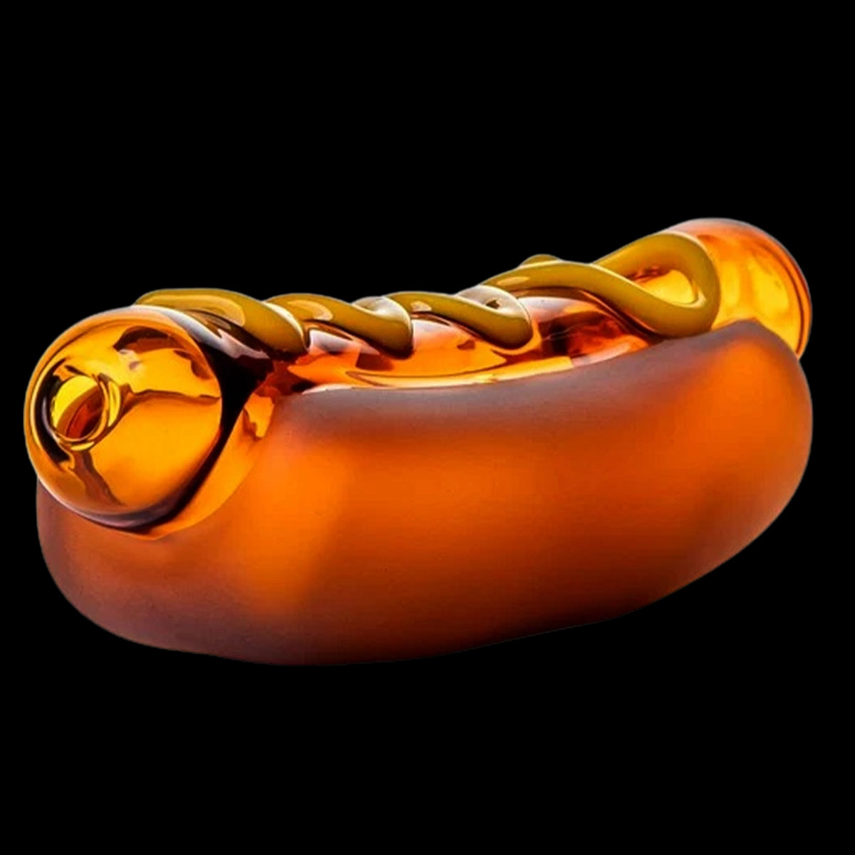 BigFUN! Glizzy (Hot Dog) Glass Pipe