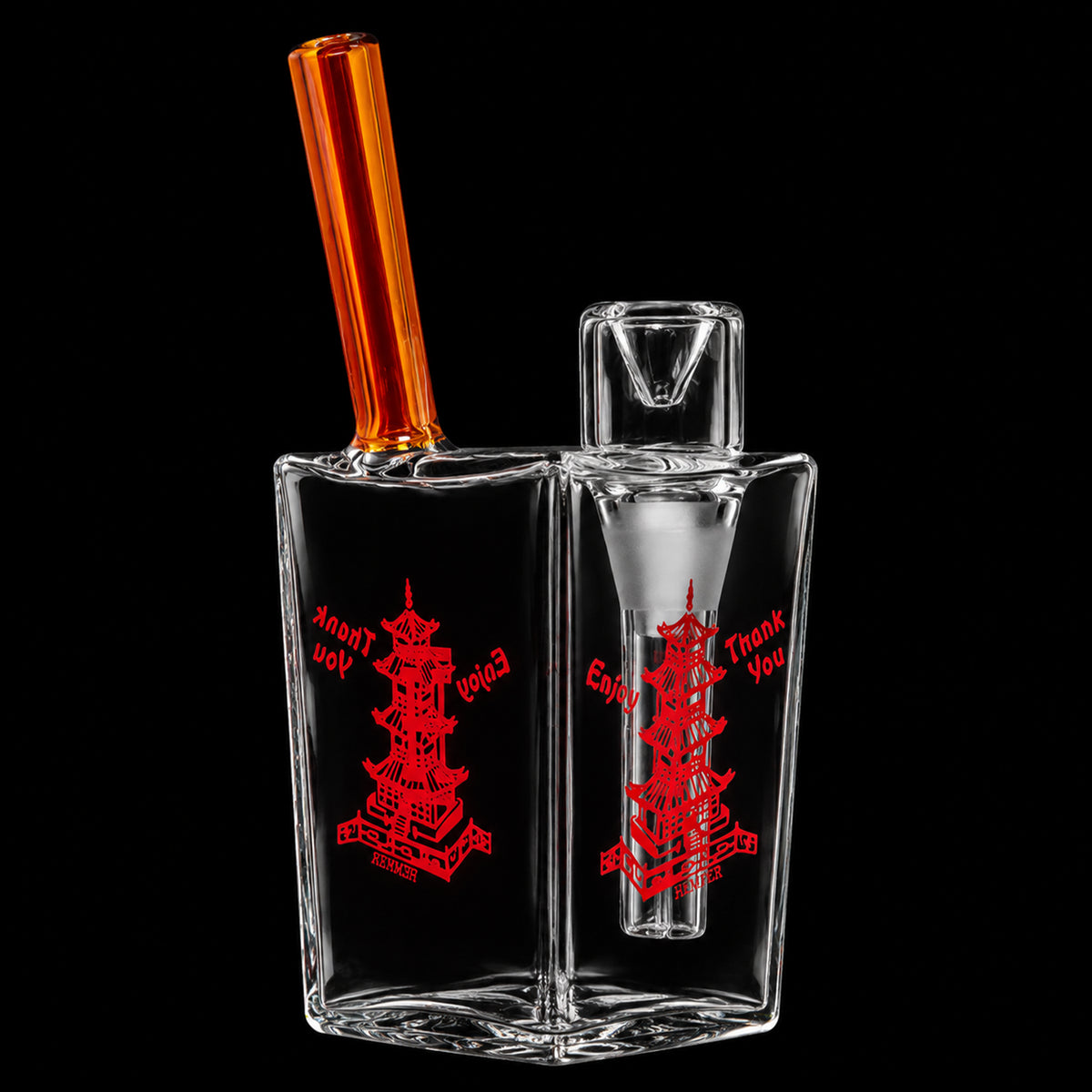 Hemper Chinese Takeout Glass Bong