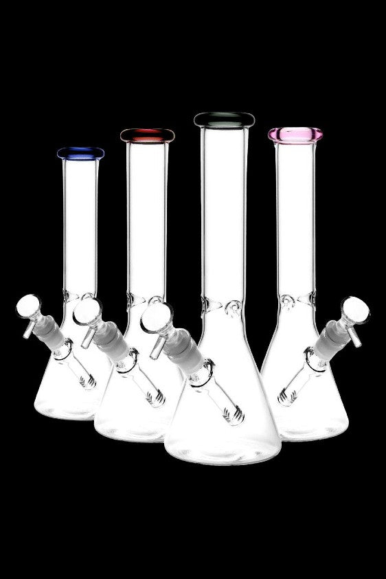 Smoke Cartel Classic Glass Beaker Light Bong