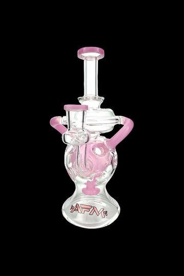 AFM Glass Swiss Color Glass Recycler Water Pipe - AFM Glass Swiss Color Glass Recycler Water Pipe