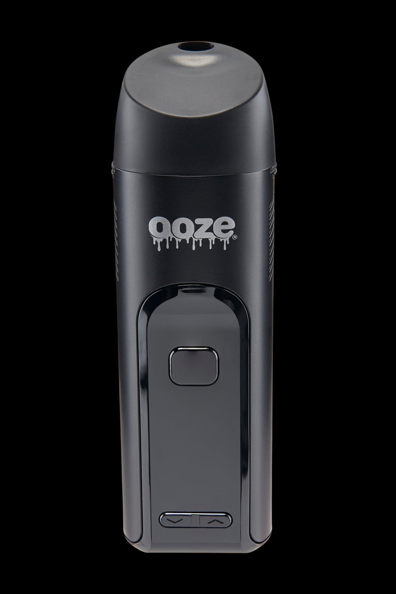 Black Ooze vaporizer pen with dripping logo.