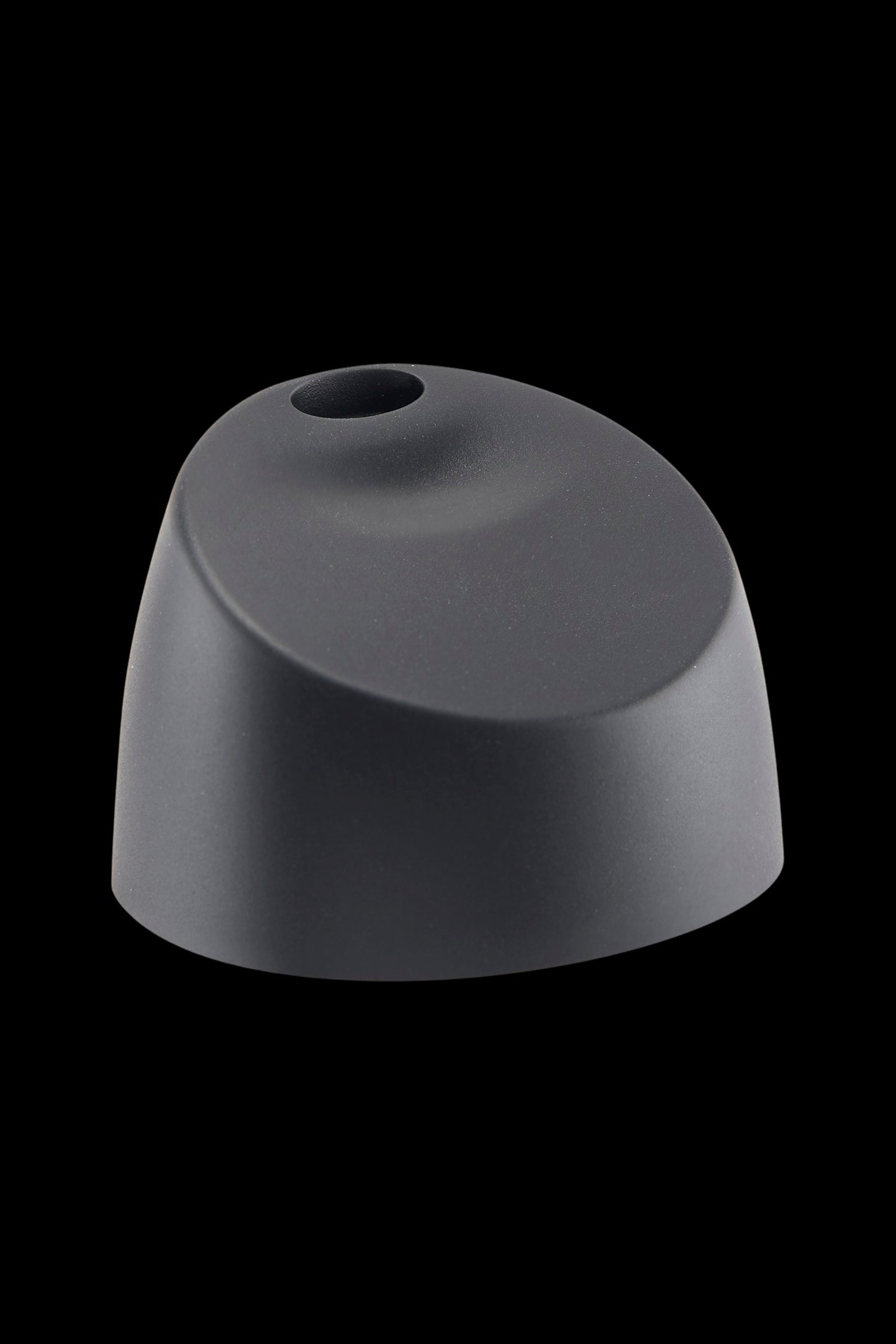 Black silicone cannabis oil concentrate container.