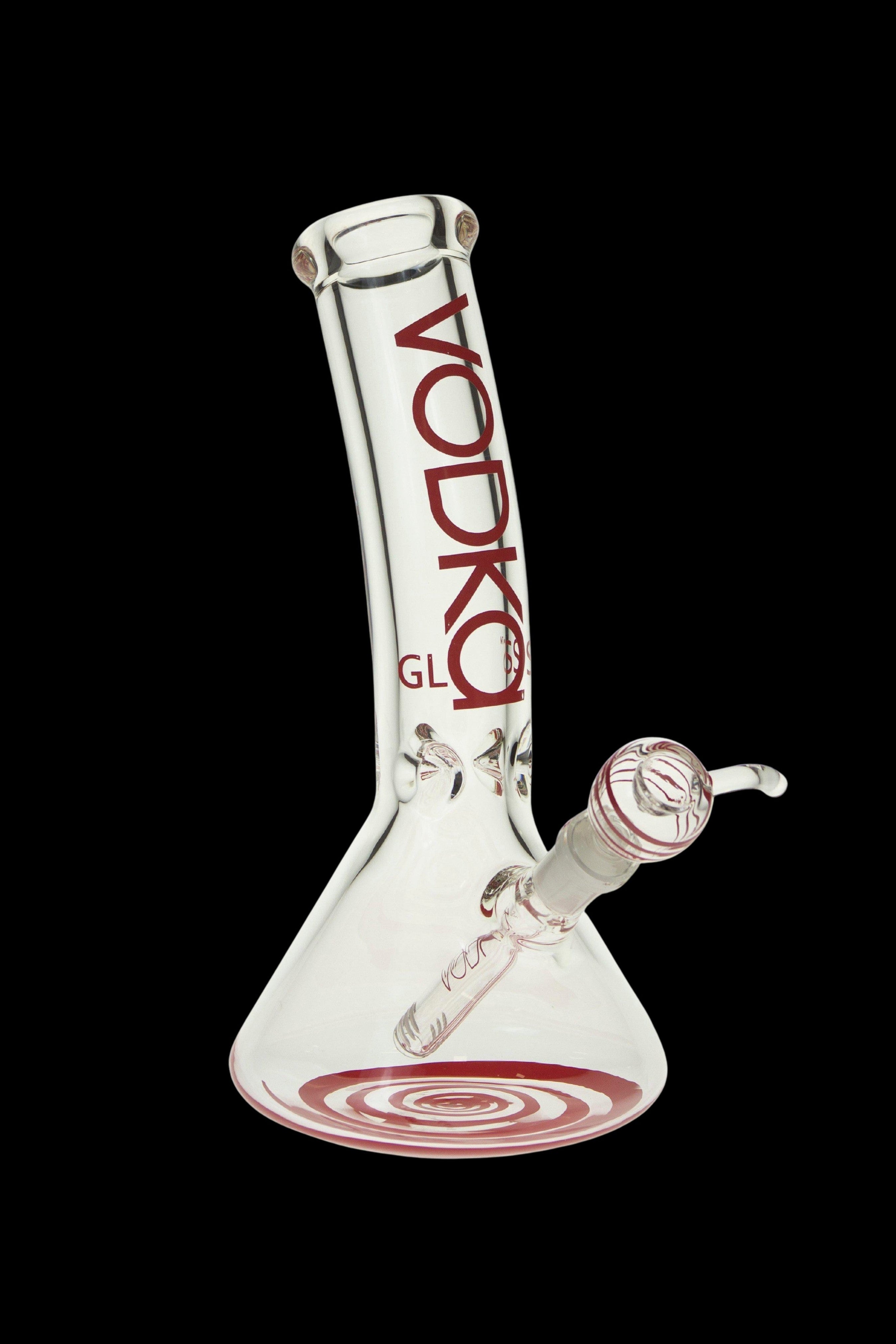 Vodka Glass Bent Neck Beaker Bong
