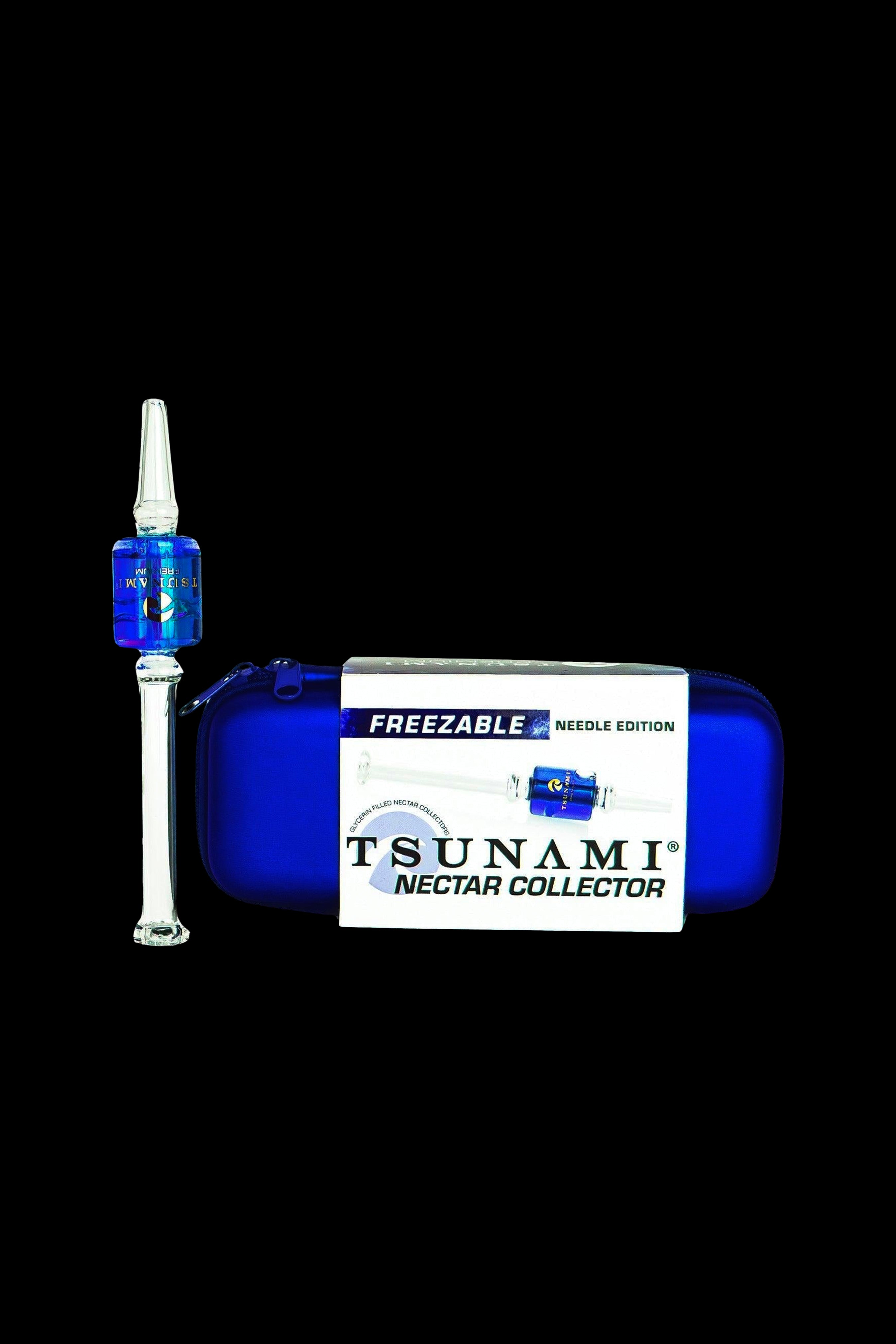 Tsunami Nectar Collector kit with a glass collection tip and box.
