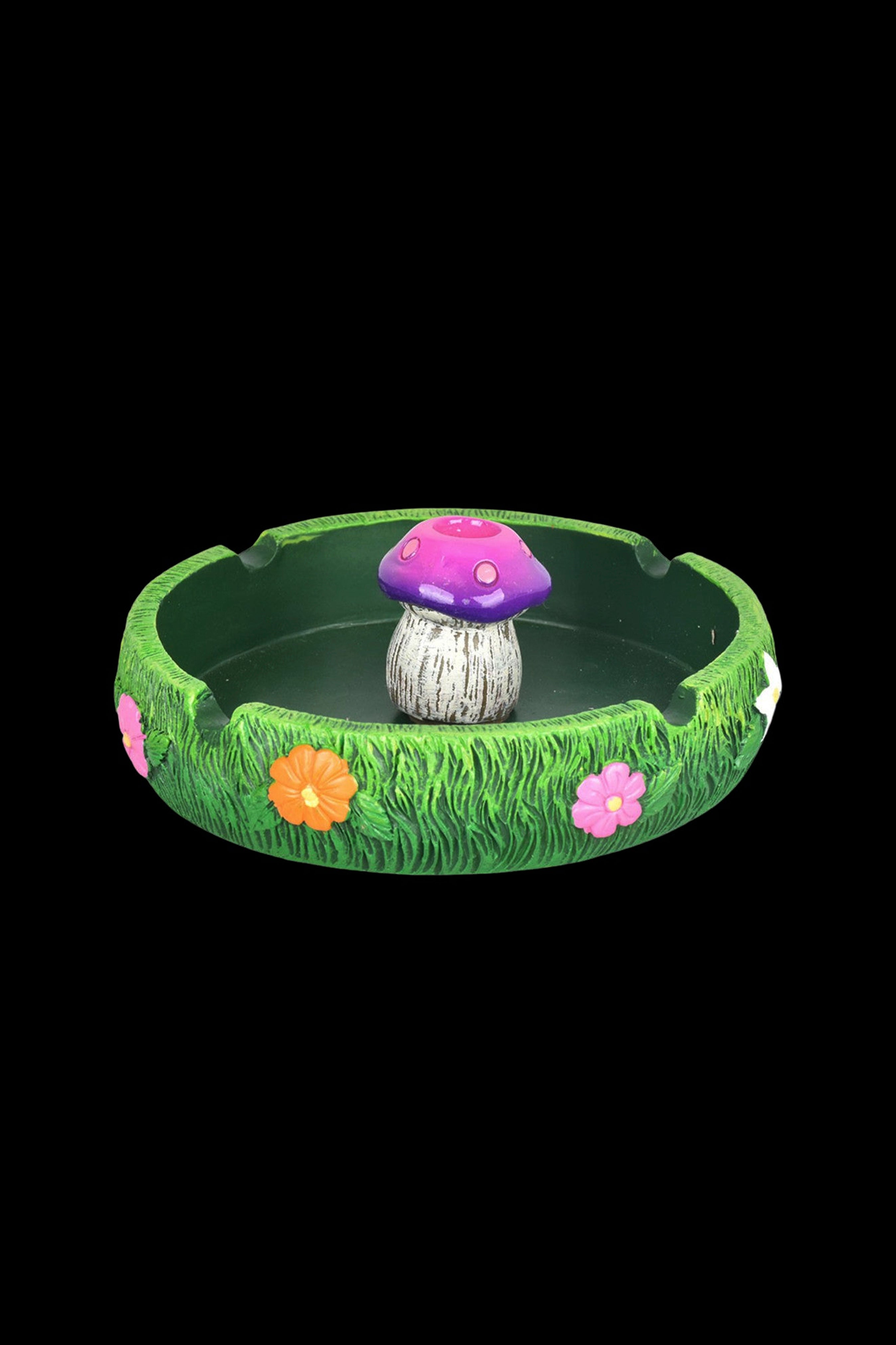 Spring Mushroom Ashtray w/ Snuffer