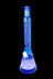 AFM Glass Quasar Glass Beaker Bong - Ink Blue/ Purple - AFM Glass Quasar Glass Beaker Bong - Ink Blue/ Purple