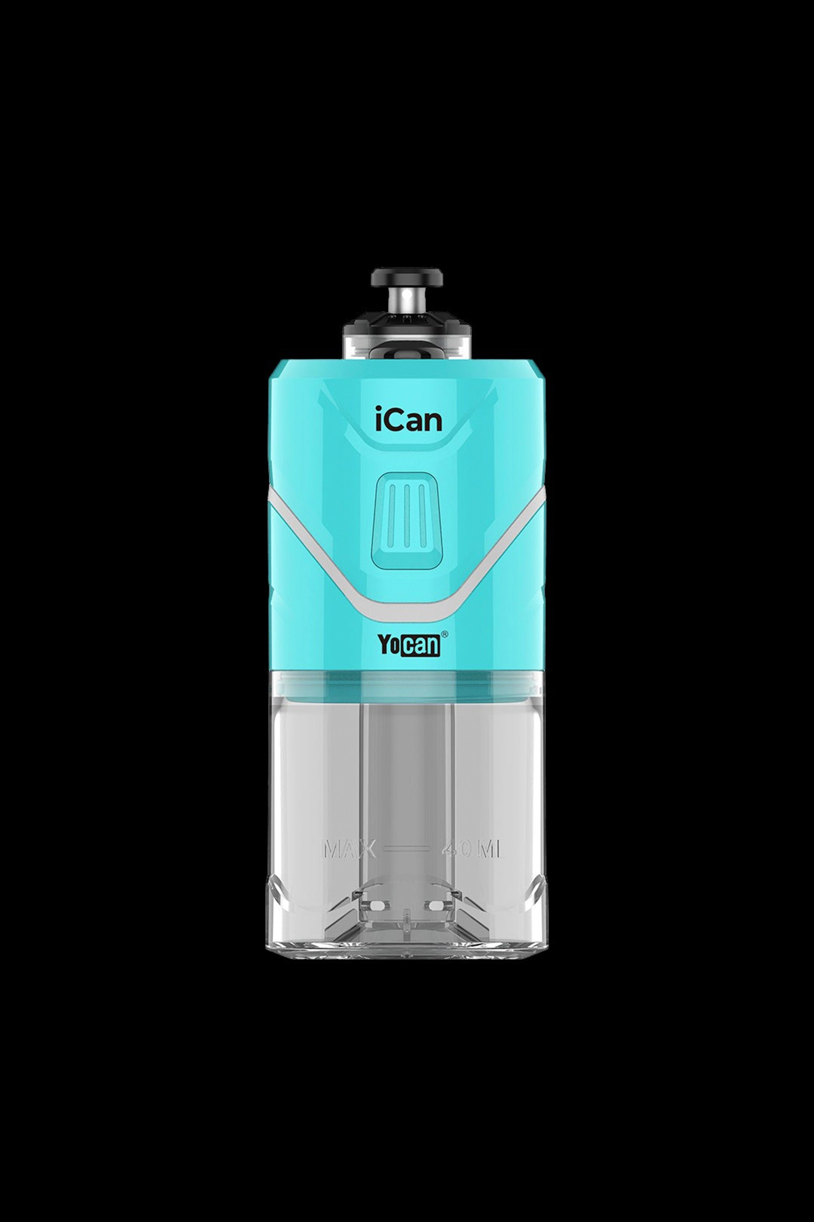 Yocan iCan electronic dab rig with a clear, graduated water chamber.