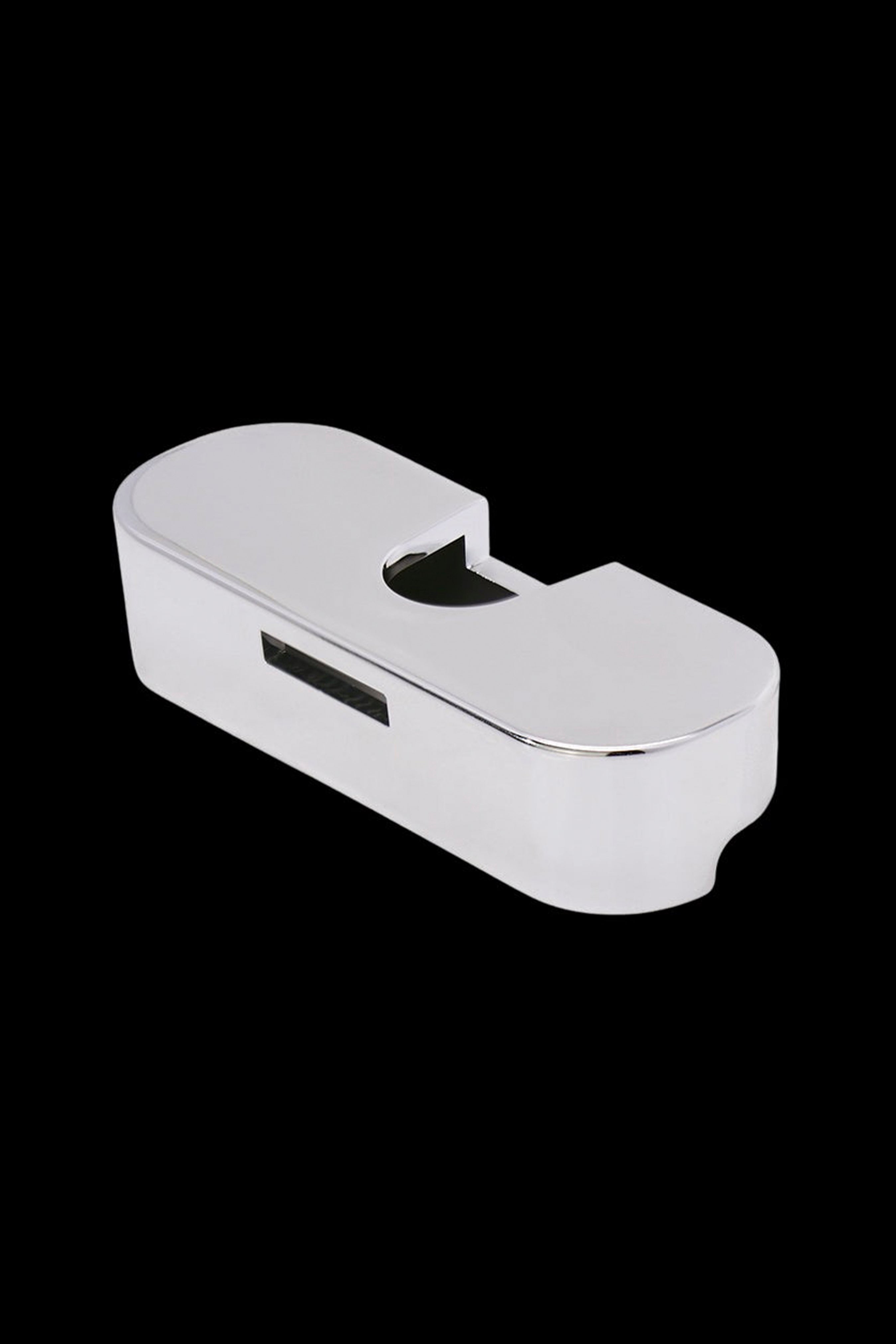 Chrome cannabis one-hitter pipe.