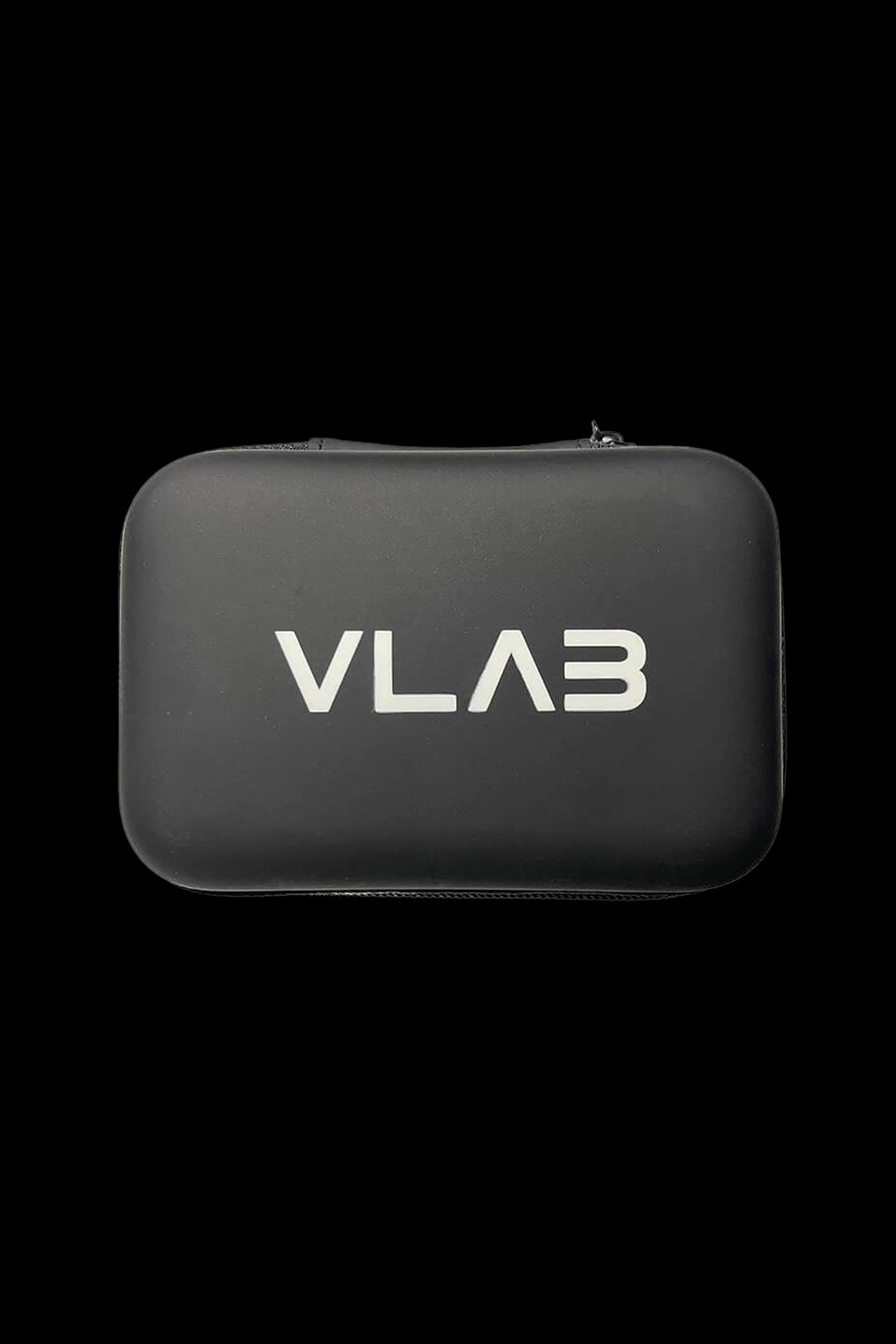 Black VLAB-branded case for cannabis accessories.