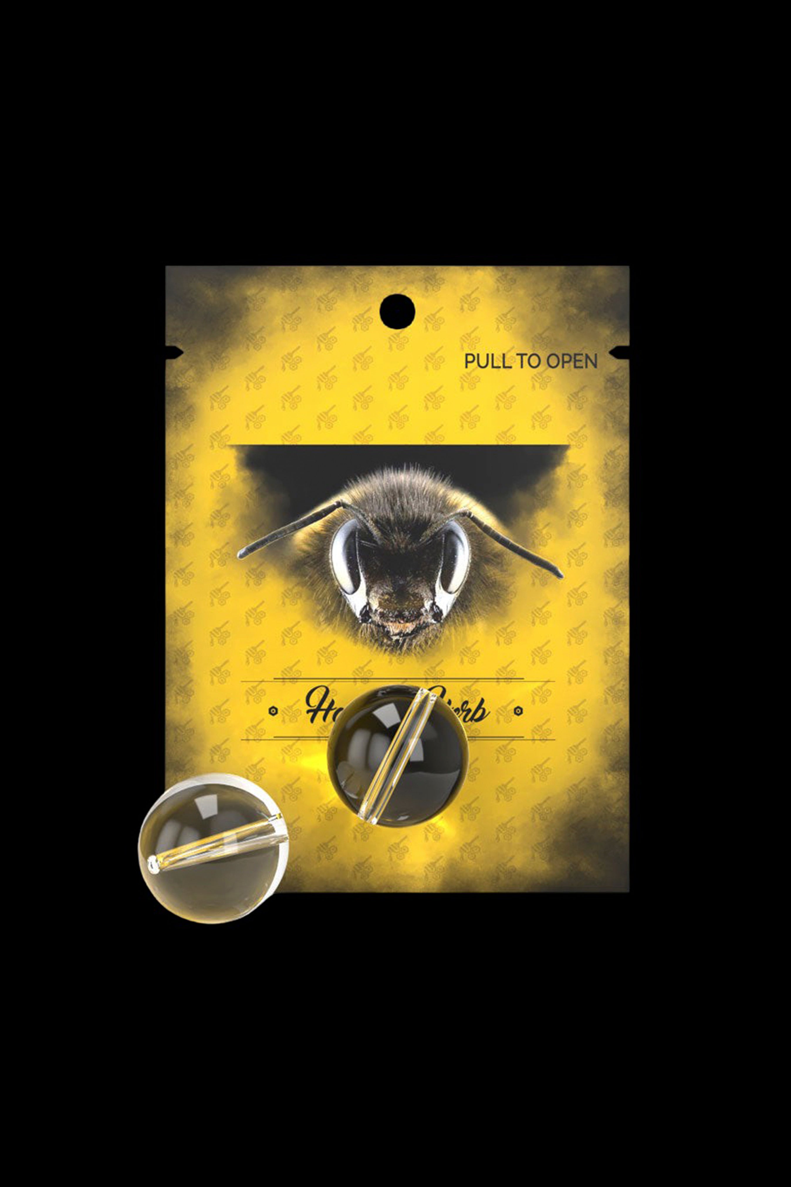 Honeybee Herb XL Marble Carb Cap w/ Hole