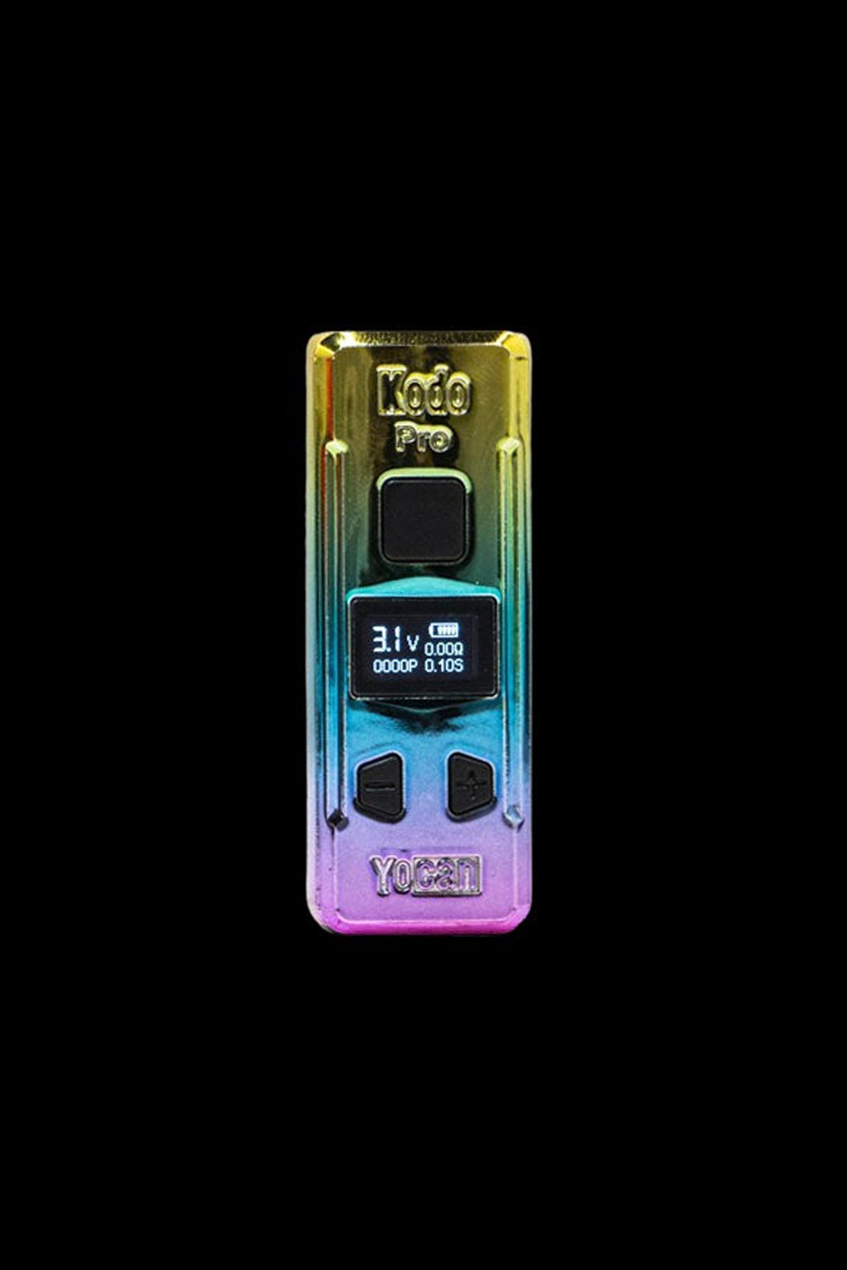 Yocan Kodo Pro cannabis oil vape pen with iridescent finish.