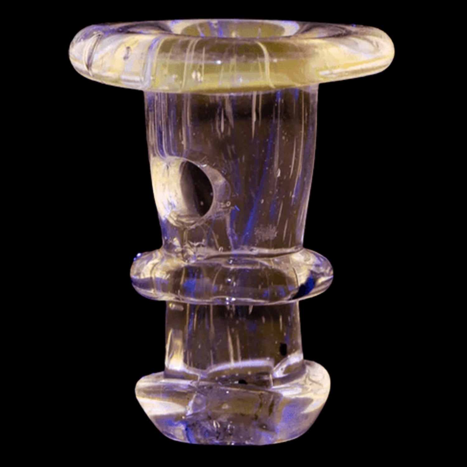Empire Glassworks PuffCo 'New Peak' & Proxy Glass Joystick Cap - Eclipse