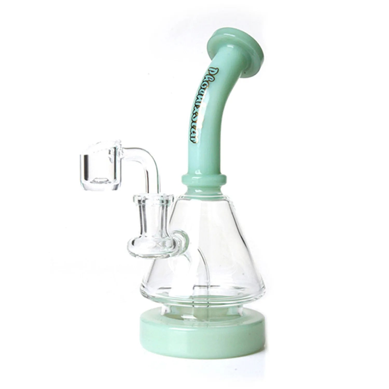 Green Flower Phoenix Star 7 Inches Dab Rig With 14Mm Quartz Banger