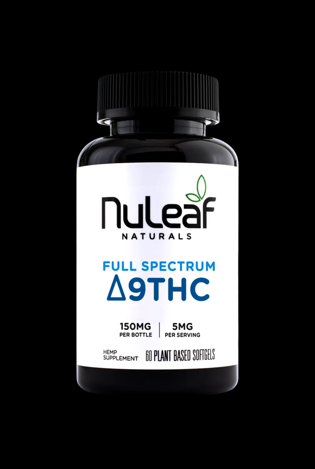NuLeaf Naturals Delta 9 THC Capsules