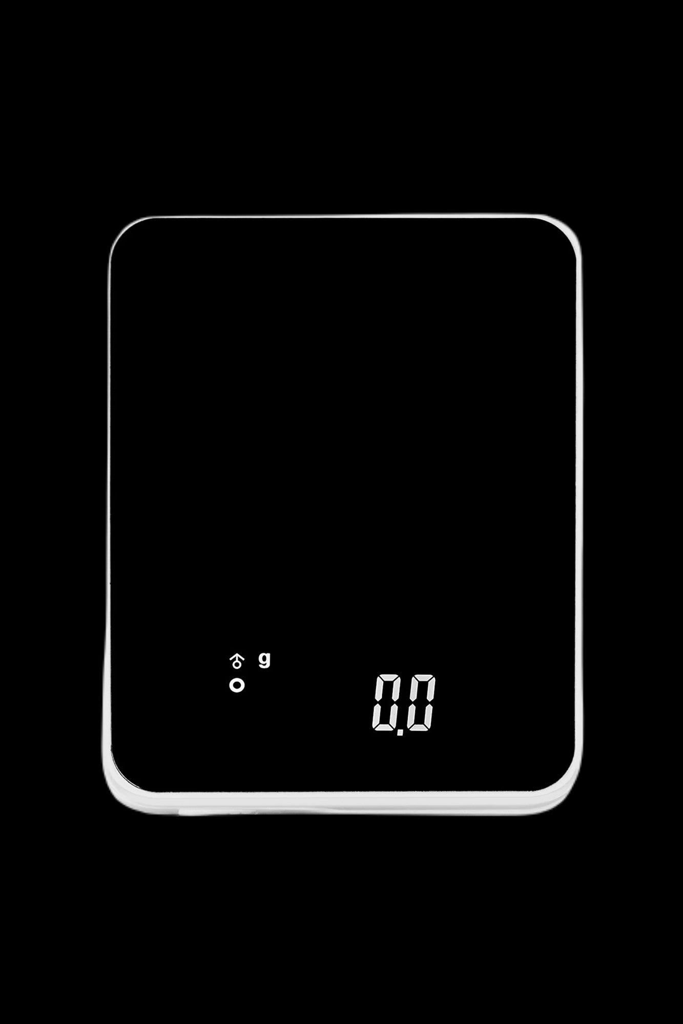 Digital scale displaying 0.00 grams, used for measuring cannabis.