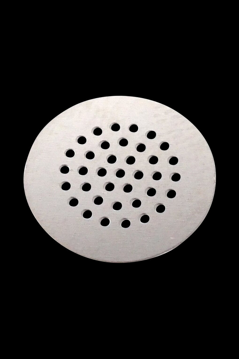 Close-up of the XVAPE Avant Ceramic Mouthpiece, showing a circular, textured surface against a dark background.