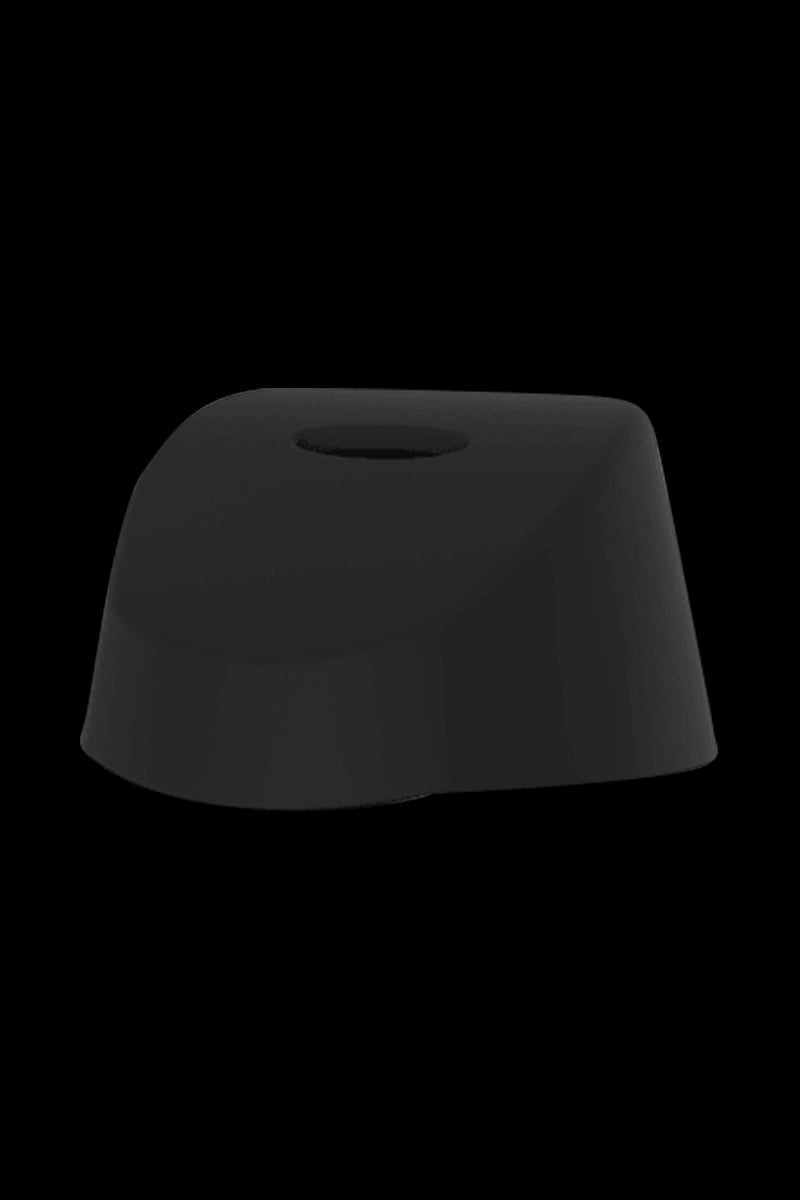 Close-up view of the G Pen Elite mouthpiece, a dark, rounded component against a plain white background.