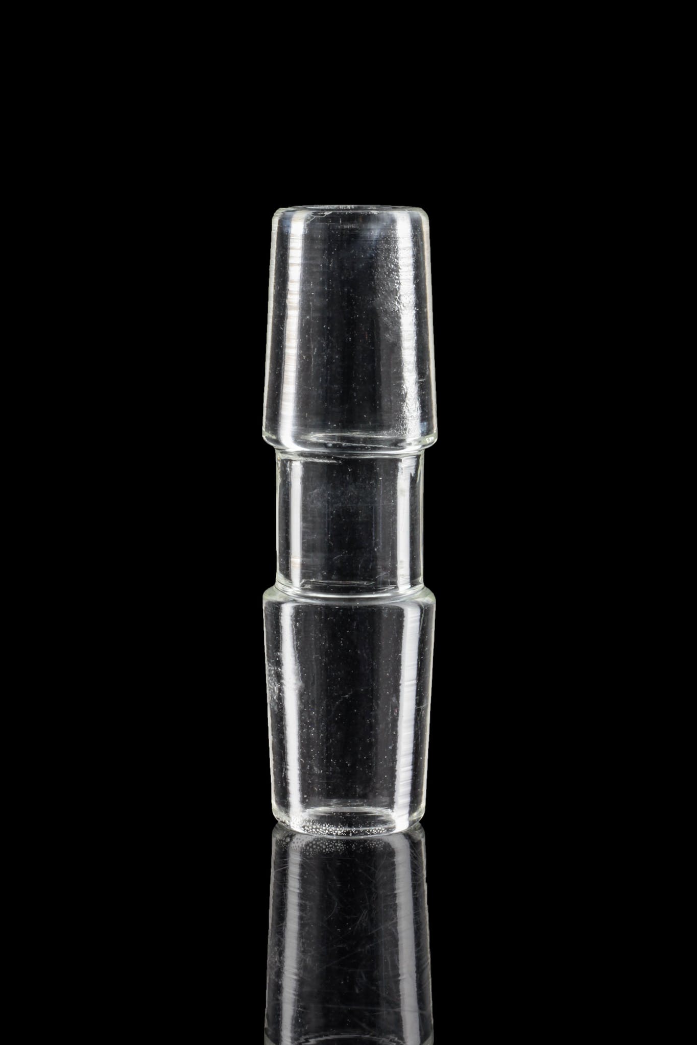 14.5mm-18.8mm - Sleek And Simple Male To Male Adapter - Smoke Cartel -