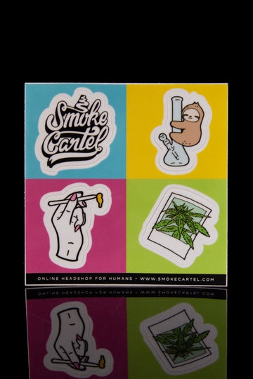Smoke Cartel 4x4 Sticker Pack - Smoke Cartel 4x4 Sticker Pack