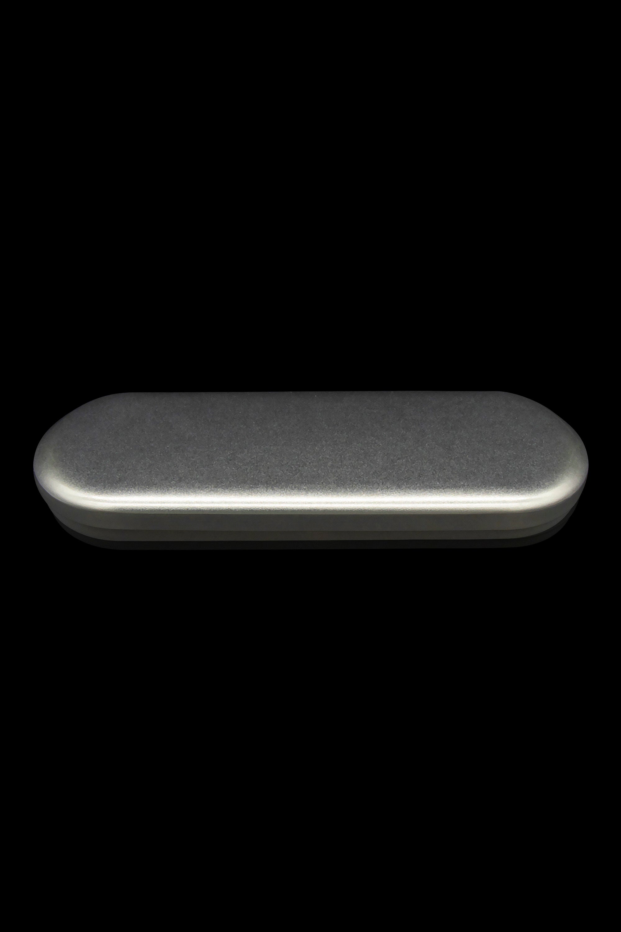 Sleek, dark grey cannabis storage case.