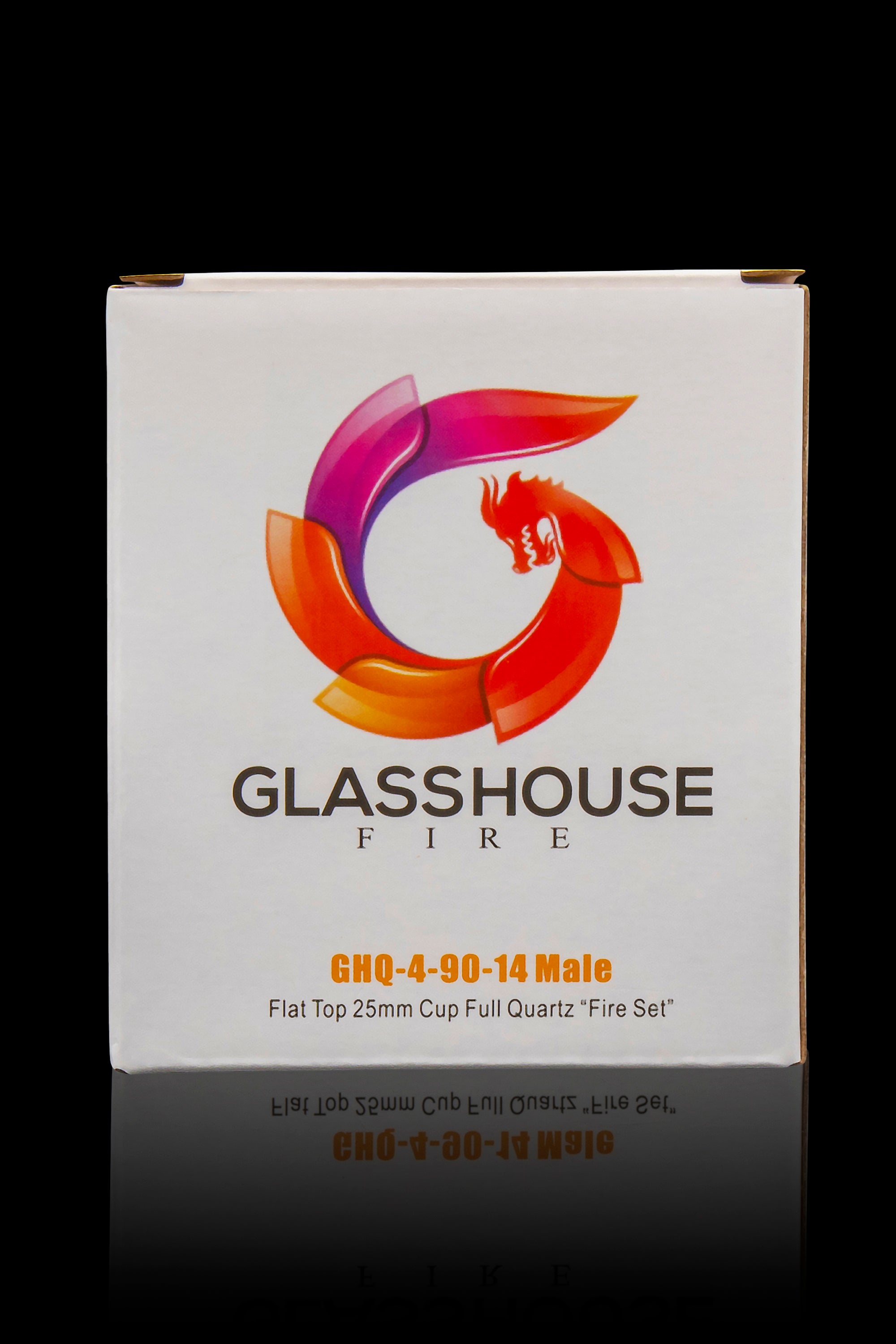 Product packaging for Glasshouse Fire “Fire Set”, a cannabis accessory.