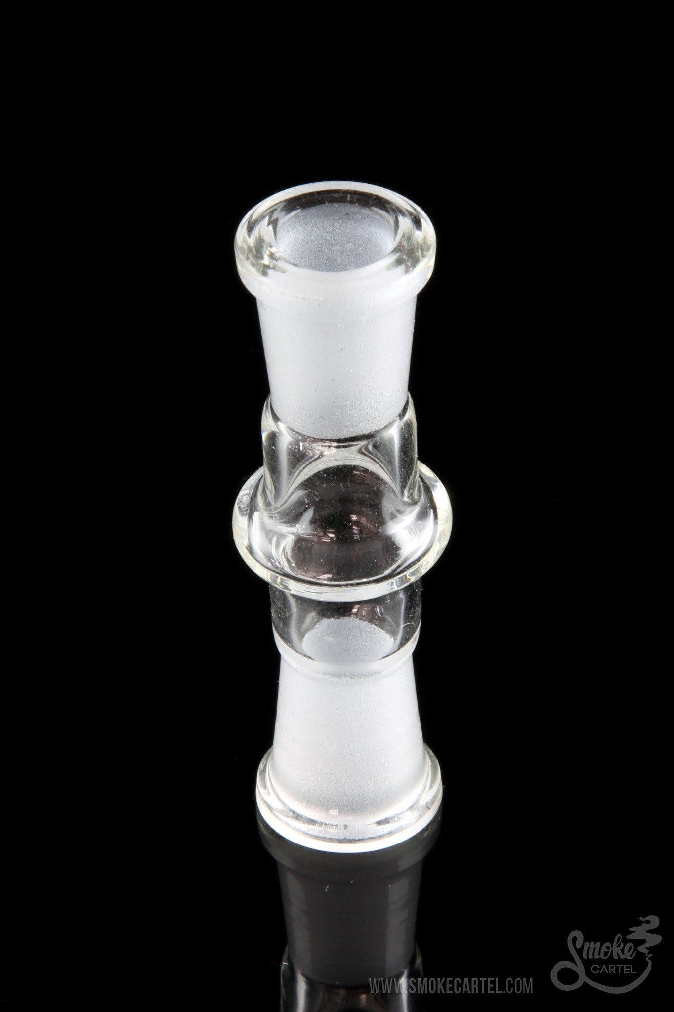 10mm-10mm - Sleek And Simple Female To Female Adapter - Smoke Cartel -