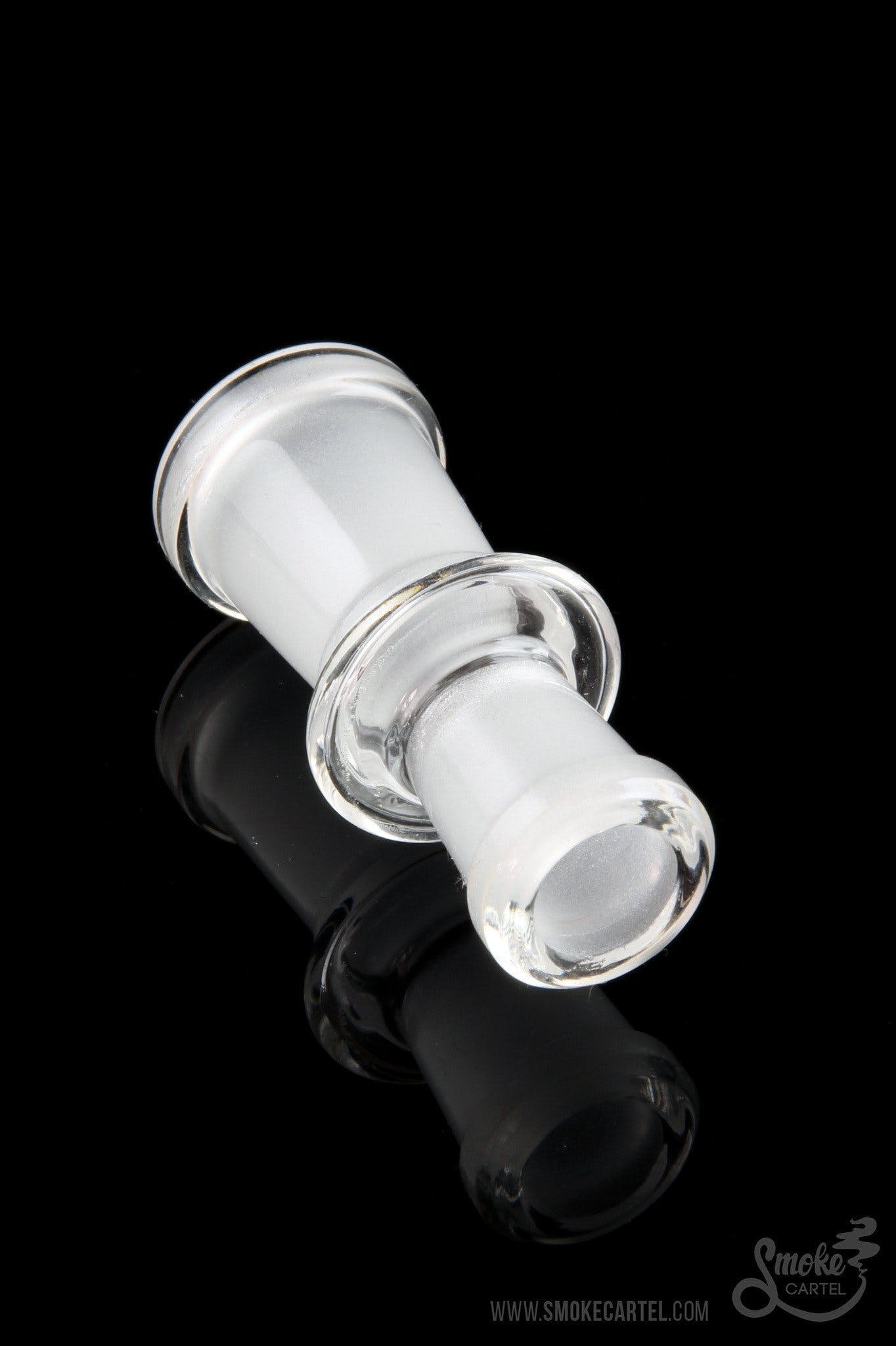 10mm-14.5mm - Sleek And Simple Female To Female Adapter - Smoke Cartel -