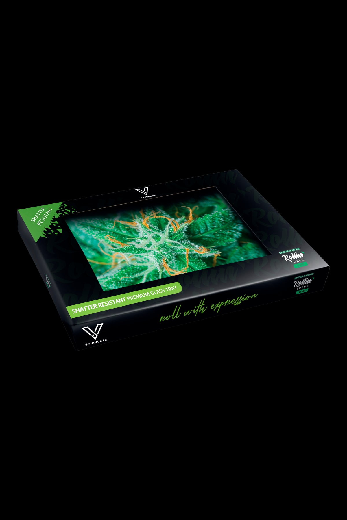 V Syndicate Glass Rolling Tray