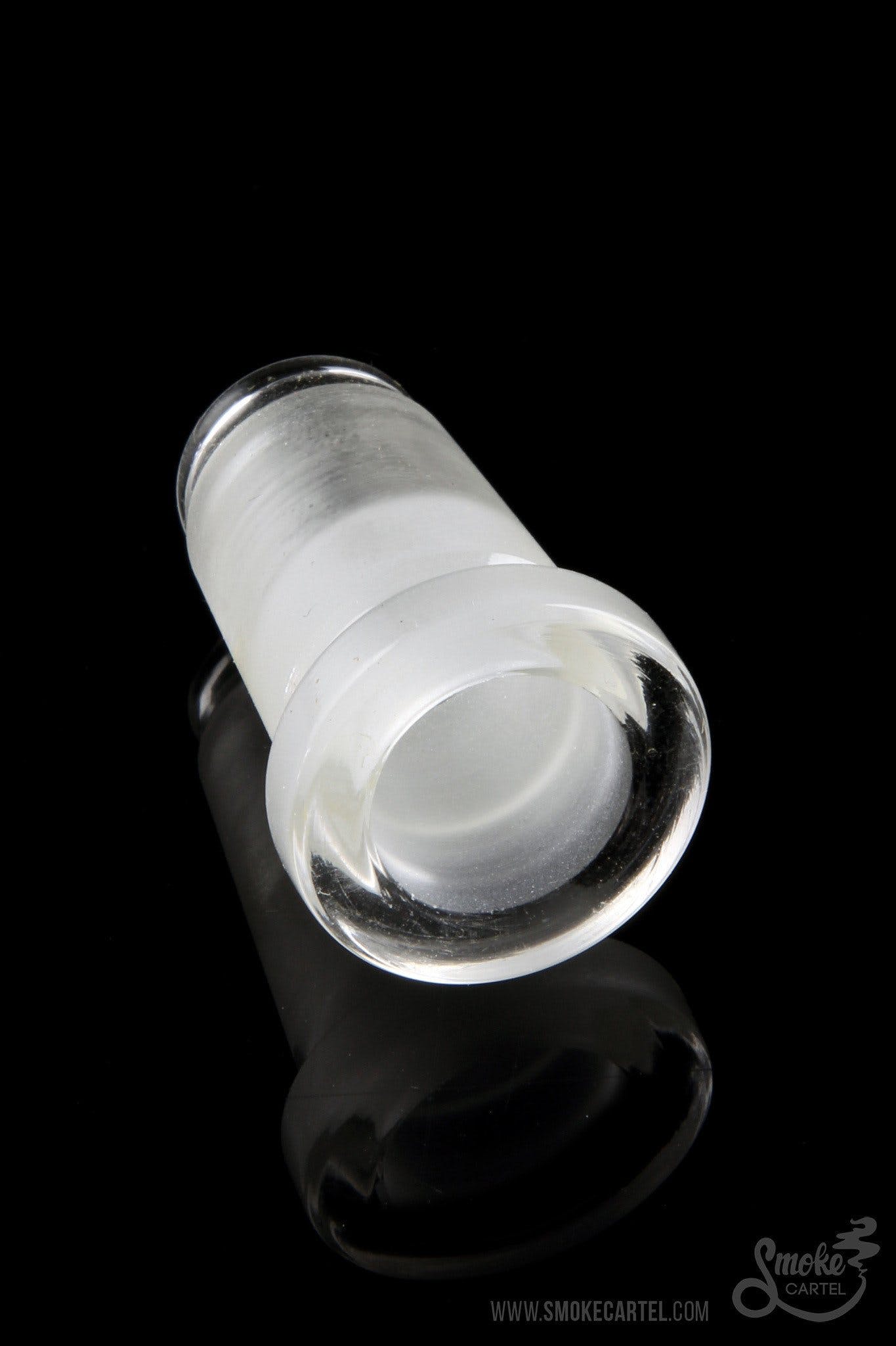 18.8mm Male - 14.5mm Female - Sleek And Simple Male To Female Adapter - Smoke Cartel -