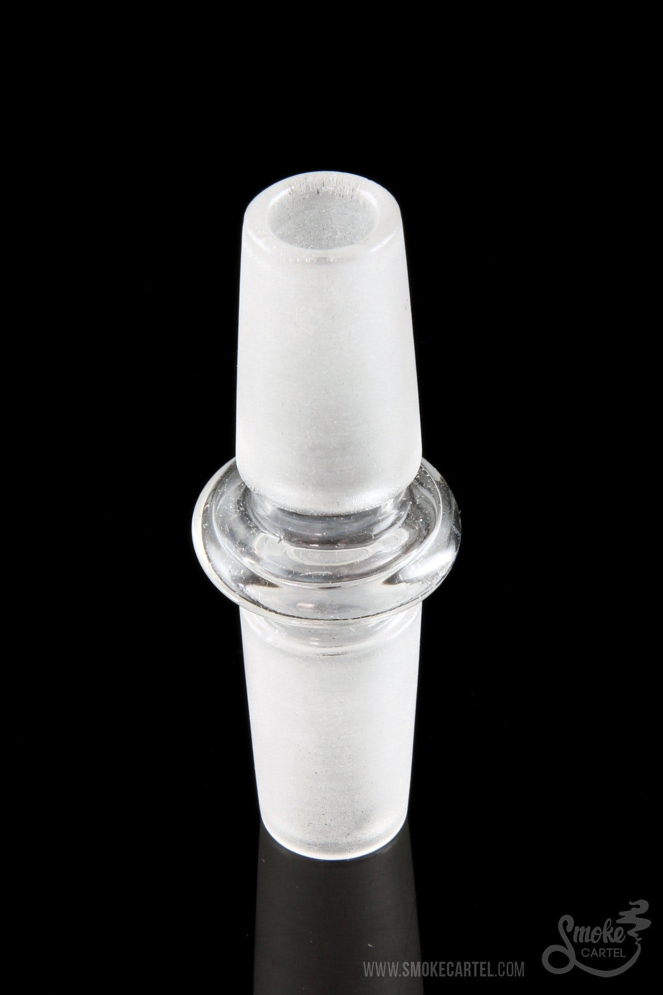14.5mm-18.8mm - Sleek And Simple Male To Male Adapter - Smoke Cartel -