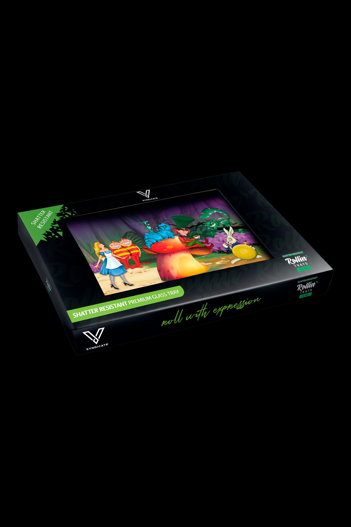 V Syndicate Glass Rolling Tray