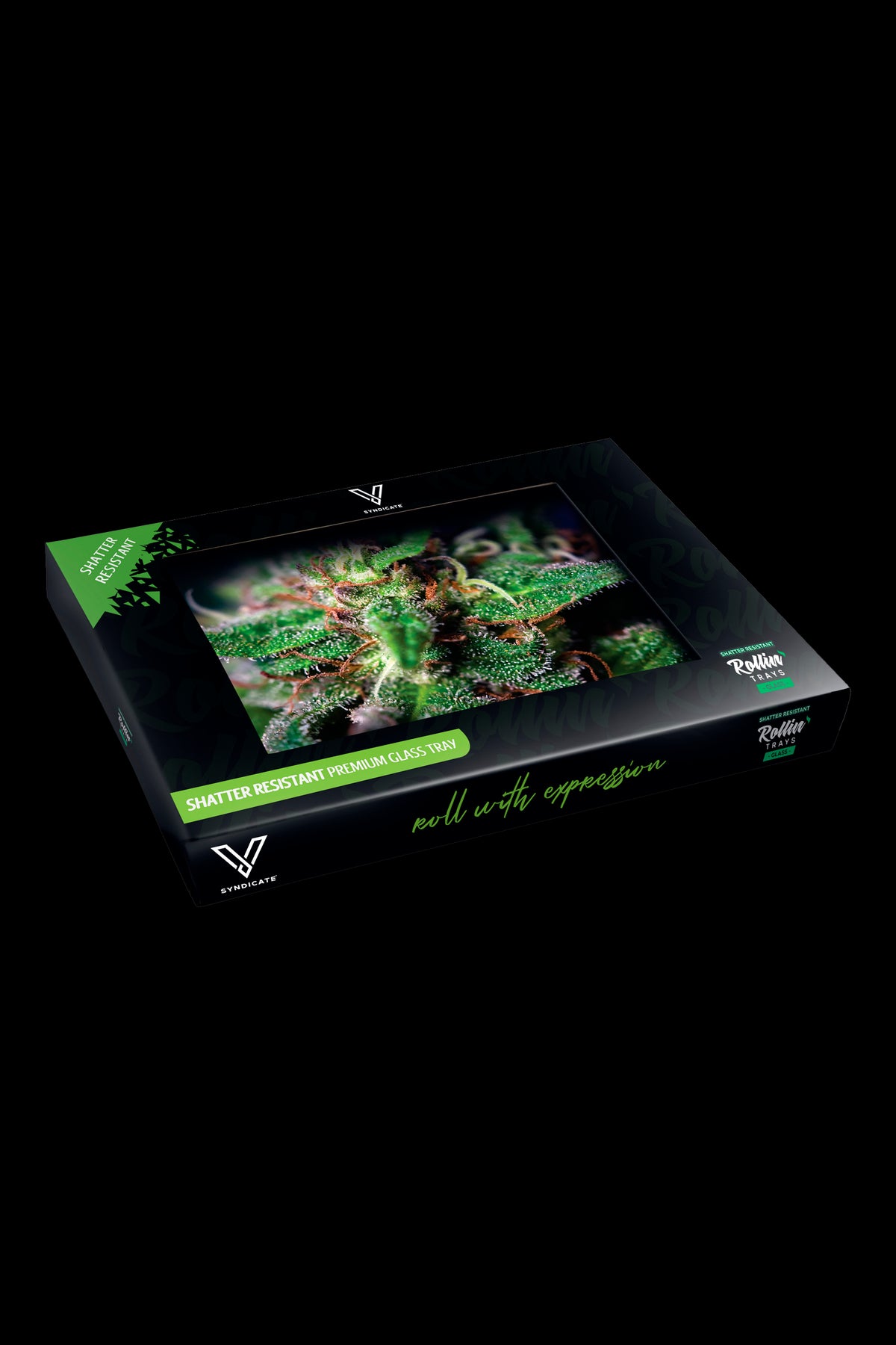 V Syndicate Glass Rolling Tray
