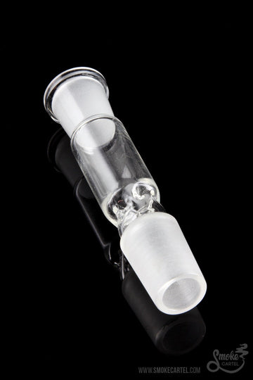 18.8mm-14.5mm - Sleek And Simple Carbon Filter Adapter - Smoke Cartel - - Sleek And Simple Carbon Filter Adapter