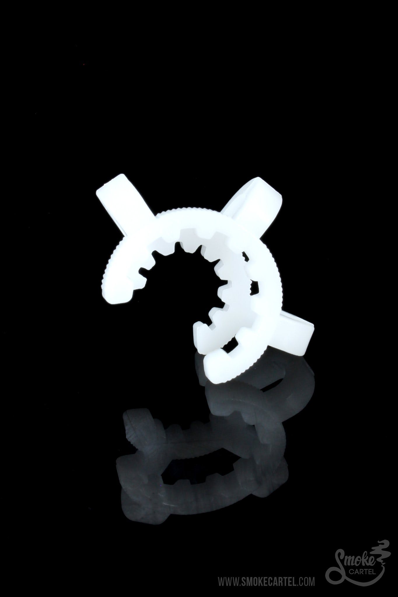 Blue / 18.8mm - Plastic Keck Clip for Glass on Glass Joints - Smoke Cartel -