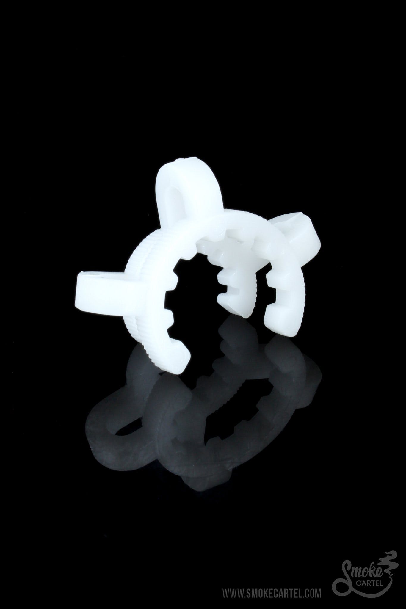Blue / 18.8mm - Plastic Keck Clip for Glass on Glass Joints - Smoke Cartel -